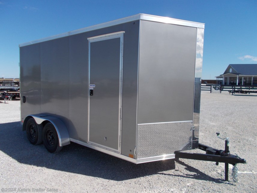 New 2024 Cross Trailers 7X14&apos; Enclosed Cargo Trailer 12&quot;+Tall Spare+Mount available in Arthur, Illinois