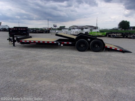 &lt;p&gt;NEW Midsota TB-24&lt;/p&gt;
&lt;p&gt;83X24&#39; Tilt Equipment Trailer&lt;/p&gt;
&lt;p&gt;2- 7000# &lt;strong&gt;SPRING&lt;/strong&gt; Axles&lt;/p&gt;
&lt;p&gt;Brakes on both axles&lt;/p&gt;
&lt;p&gt;ST235/80R16 E Range Tires&lt;/p&gt;
&lt;p&gt;2-5/16 Adj Coupler&lt;/p&gt;
&lt;p&gt;Rub Rail&lt;/p&gt;
&lt;p&gt;Stake Pockets&lt;/p&gt;
&lt;p&gt;16 Tilt + 8&#39; Stationary&lt;/p&gt;
&lt;p&gt;12K Drop Leg Jack&lt;/p&gt;
&lt;p&gt;16 Cross Members&lt;/p&gt;
&lt;p&gt;LED Lighting&lt;/p&gt;
&lt;p&gt;Treated Deck&lt;/p&gt;
&lt;p&gt;Pallet Fork Holders&lt;/p&gt;
&lt;p&gt;A-Frame tool box&lt;/p&gt;
&lt;p&gt;20.5&quot; Deck Height&lt;/p&gt;
&lt;p&gt;11 Degree Loading Angle&lt;/p&gt;
&lt;p&gt;15.4K GVWR&lt;/p&gt;
&lt;p&gt;Bead blasted and 2-part polyurethane painted&lt;/p&gt;
&lt;p&gt;5 year limited warranty .&lt;/p&gt;
&lt;p&gt;&amp;nbsp;&lt;/p&gt;
&lt;p&gt;**Please call or email us to verify that this trailer is still for sale**&amp;nbsp; All prices on our website are Cash Prices. Tax, Title, and Licensing fees are not included in the listing price. All out-of-state purchasers must bring cash or a cashier&#39;s check. NO OUT OF STATE CHECKS WILL BE ACCEPTED!! We do NOT accept Credit Cards for payment on trailers! *Contact us for the best Out the Door Price* We offer financing through Sheffield Financial &amp;amp; Trailer Solutions Financial with approved credit on new trailers . Ask us about E-Track installs, D-Ring installs, Ladder Rack installs. Here at Kate&#39;s Trailer Sales we try to have over 400 trailers in stock and for sale at our Arthur IL location. We are a licensed Illinois Trailer Dealer. We also have a fully stocked selection of trailer parts and offer trailer service like wheel bearing, brakes, seals, lighting, wood replacement, panel replacement, welding on steel and aluminum, B&amp;amp;W Gooseneck Hitch installs, E-track installs, D-ring installs,Curt Hitches, Adjustable Hitches, B&amp;amp;W adjustable hitches. We stock Enclosed Cargo Trailers, Horse Trailers, Livestock Trailers, ATV Trailers, UTV Trailers, Dump Trailers, Tiltbed Equipment Trailers, Implement Trailers, Car Haulers, Aluminum Trailers, Utility Trailer, Box Trailer, Used Trailer for sale, Bobcat Trailer, Car Trailer, Race Trailers, Gooseneck Trailer, Gooseneck Enclosed Trailers, Gooseneck Dump Trailer, Hydraulic Dovetail Trailers, Low-Pro Trailers, Enclosed Car Trailers, Construction Trailers, Craft Trailers, Tool Trailers, Deckover Trailers, Farm Trailers, Seed Trailers, Skid Loader Trailer, Scissor Lift Trailers, Forklift Trailers, Motorcycle Trailers, Slingshot Trailer, Aluminum Cargo Trailers, Engineered I-Beam Gooseneck Trailers, Buggy Haulers, Jeep Trailers, SXS Trailer, Pipetop Trailer, Spring Loaded Gate Trailers, Trailer to haul my Golf-Cart, Pintle Trailer, Backhoe Trailer, Landscape Trailer, Lawn Care Trailer.&amp;nbsp; We are centrally located between Chicago IL, Indianapolis IN, St Louis MO, Effingham IL, Champaign IL, Decatur IL, Springfield IL, Rockford IL,Peoria IL , Bloomington IL, Mount Vernon IL, Teutopolis IL, Decatur IL, Litchfield IL, Danville IL. We are a dealer for Aluma Aluminum Trailers, Cross Enclosed Cargo Trailers, Load Trail Trailers, Midsota Trailers, Nova Trailers by Midsota, Pace Trailers, Lamar Trailers, Rice Trailers, Sundowner Trailers, ATC Trailers, H&amp;amp;H Trailers, Horizon Trailers, Delta Livestock Trailers, Delta Horse Trailers.&lt;/p&gt;