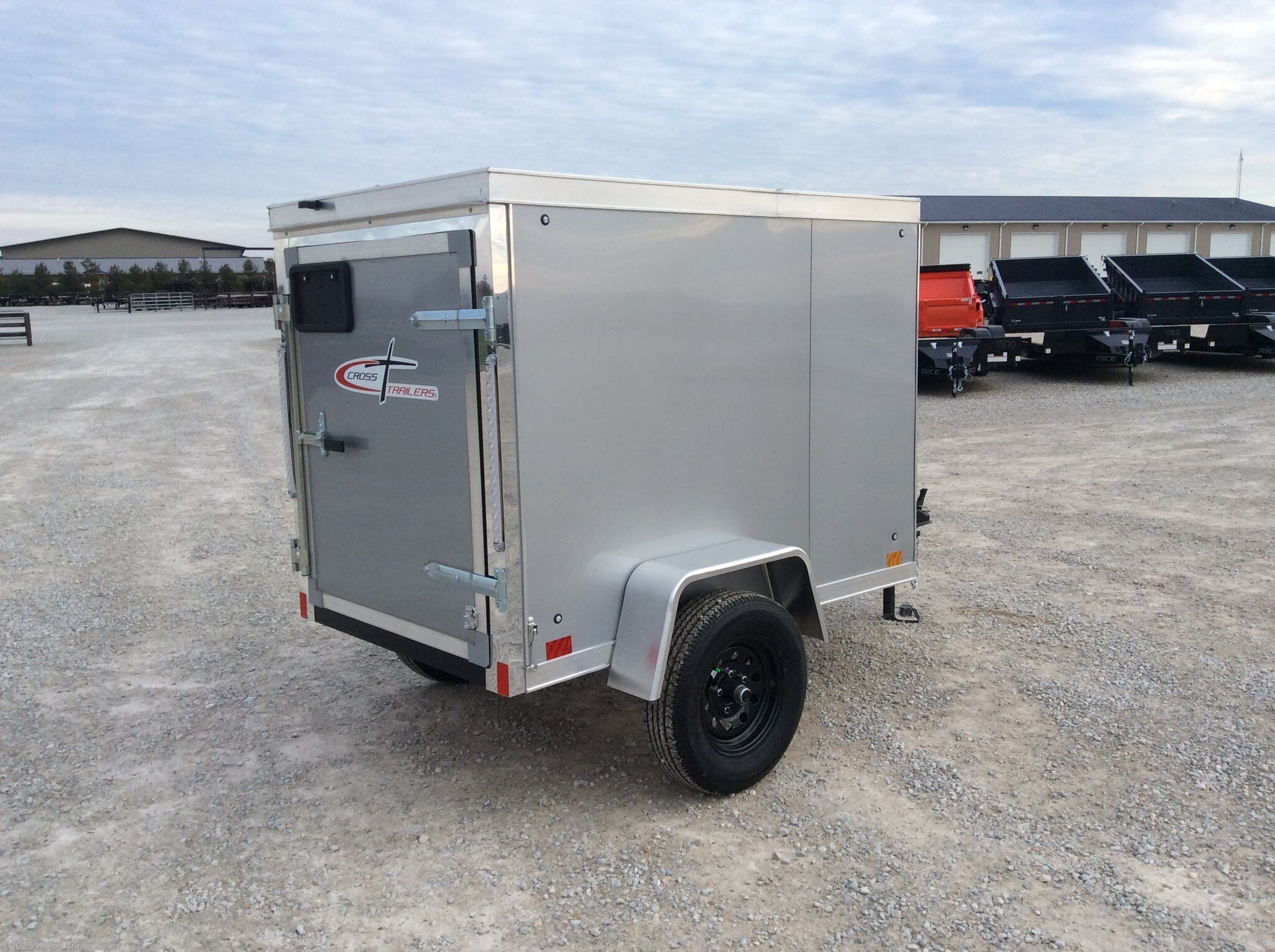 4x6 Cargo Trailer for sale | New Cross Trailers 4X6' Enclosed Cargo Box ...