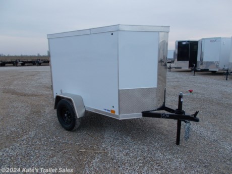 &lt;p&gt;New Cross 4X6&#39; Enclosed Cargo Trailer. Model#46SA&lt;/p&gt;
&lt;p&gt;Single Axle (1) 2000# Axle&lt;/p&gt;
&lt;p&gt;Overall Length 9&#39;1&lt;/p&gt;
&lt;p&gt;Overall Width 64&quot;&lt;/p&gt;
&lt;p&gt;Overall Height 67&quot;&lt;/p&gt;
&lt;p&gt;Inside Width 45&quot;&lt;/p&gt;
&lt;p&gt;Inside Height 48&quot;&lt;/p&gt;
&lt;p&gt;ST175/80R13 Radial Tires&lt;/p&gt;
&lt;p&gt;2&quot; Coupler&lt;/p&gt;
&lt;p&gt;GVWR 2000#&lt;/p&gt;
&lt;p&gt;Single Swing Door&lt;/p&gt;
&lt;p&gt;.030 Aluminum Screwless Sides&lt;/p&gt;
&lt;p&gt;One Piece Roof&lt;/p&gt;
&lt;p&gt;&amp;nbsp;&lt;/p&gt;
&lt;p&gt;**Please call or email us to verify that this trailer is still for sale**&amp;nbsp; All prices on our website are Cash Prices. Tax, Title, and Licensing fees are not included in the listing price. All out-of-state purchasers must bring cash or a cashier&#39;s check. NO OUT OF STATE CHECKS WILL BE ACCEPTED!! We do NOT accept Credit Cards for payment on trailers! *Contact us for the best Out the Door Price* We offer financing through Sheffield Financial &amp;amp; Trailer Solutions Financial with approved credit on new trailers . Ask us about E-Track installs, D-Ring installs, Ladder Rack installs. Here at Kate&#39;s Trailer Sales we try to have over 400 trailers in stock and for sale at our Arthur IL location. We are a licensed Illinois Trailer Dealer. We also have a fully stocked selection of trailer parts and offer trailer service like wheel bearing, brakes, seals, lighting, wood replacement, panel replacement, welding on steel and aluminum, B&amp;amp;W Gooseneck Hitch installs, E-track installs, D-ring installs,Curt Hitches, Adjustable Hitches, B&amp;amp;W adjustable hitches. We stock Enclosed Cargo Trailers, Horse Trailers, Livestock Trailers, ATV Trailers, UTV Trailers, Dump Trailers, Tiltbed Equipment Trailers, Implement Trailers, Car Haulers, Aluminum Trailers, Utility Trailer, Box Trailer, Used Trailer for sale, Bobcat Trailer, Car Trailer, Race Trailers, Gooseneck Trailer, Gooseneck Enclosed Trailers, Gooseneck Dump Trailer, Hydraulic Dovetail Trailers, Low-Pro Trailers, Enclosed Car Trailers, Construction Trailers, Craft Trailers, Tool Trailers, Deckover Trailers, Farm Trailers, Seed Trailers, Skid Loader Trailer, Scissor Lift Trailers, Forklift Trailers, Motorcycle Trailers, Slingshot Trailer, Aluminum Cargo Trailers, Engineered I-Beam Gooseneck Trailers, Buggy Haulers, Jeep Trailers, SXS Trailer, Pipetop Trailer, Spring Loaded Gate Trailers, Trailer to haul my Golf-Cart, Pintle Trailer, Backhoe Trailer, Landscape Trailer, Lawn Care Trailer.&amp;nbsp; We are centrally located between Chicago IL, Indianapolis IN, St Louis MO, Effingham IL, Champaign IL, Decatur IL, Springfield IL, Rockford IL,Peoria IL , Bloomington IL, Mount Vernon IL, Teutopolis IL, Decatur IL, Litchfield IL, Danville IL. We are a dealer for Aluma Aluminum Trailers, Cross Enclosed Cargo Trailers, Load Trail Trailers, Midsota Trailers, Nova Trailers by Midsota, Pace Trailers, Lamar Trailers, Rice Trailers, Sundowner Trailers, ATC Trailers, H&amp;amp;H Trailers, Horizon Trailers, Delta Livestock Trailers, Delta Horse Trailers.&lt;/p&gt;