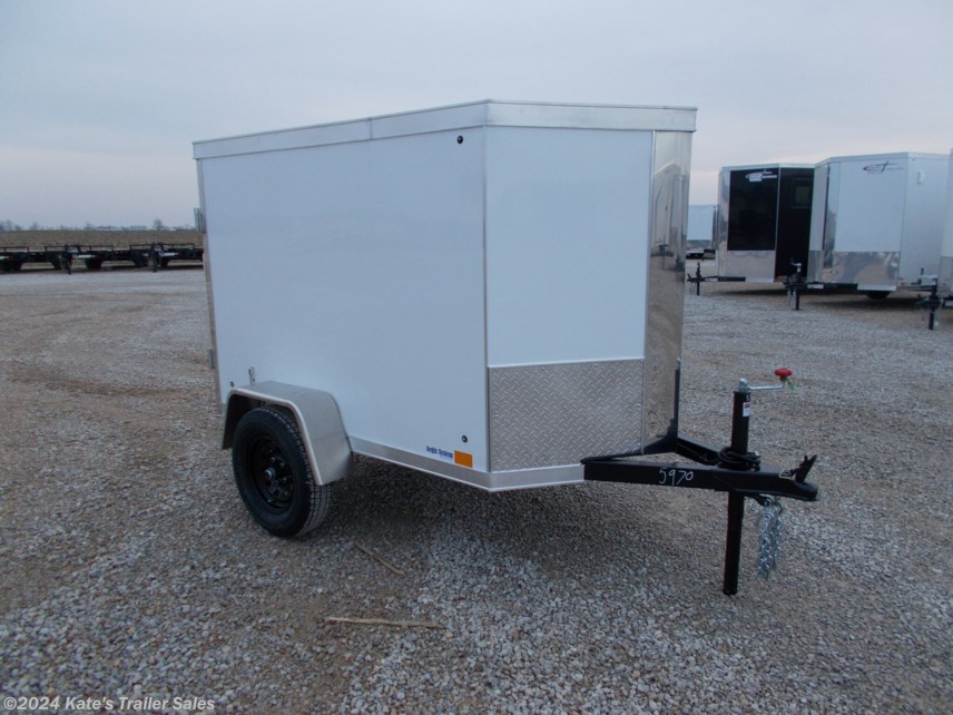 New 2024 Cross Trailers 4X6&apos; Enclosed Cargo Box Trailer available in Arthur, Illinois
