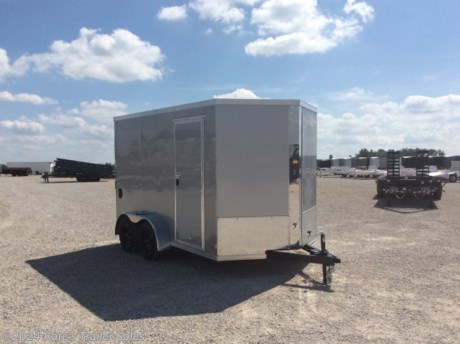 &lt;p&gt;New Cross 7X12&#39; trailer with 12&quot; additional height . (84&quot; Interior height) 712TA&lt;/p&gt;
&lt;p&gt;(2) 3500 LB Axles 7000 LB GVWR&lt;/p&gt;
&lt;p&gt;Everything is 16&quot; on center floor, walls and ceiling,&lt;/p&gt;
&lt;p&gt;Sidewall Vents&lt;/p&gt;
&lt;p&gt;Spare Tire Mount&lt;/p&gt;
&lt;p&gt;Spare Tire&lt;/p&gt;
&lt;p&gt;(4) Recessed D-Rings&lt;/p&gt;
&lt;p&gt;side door with RV latch,&lt;/p&gt;
&lt;p&gt;Rear Ramp door with extra flap,&lt;/p&gt;
&lt;p&gt;V-nose,&lt;/p&gt;
&lt;p&gt;one piece roof,&lt;/p&gt;
&lt;p&gt;radial tires,&lt;/p&gt;
&lt;p&gt;LED lights,&lt;/p&gt;
&lt;p&gt;brakes on both axles,&lt;/p&gt;
&lt;p&gt;Aluminum door hold backs on side door,&lt;/p&gt;
&lt;p&gt;3&quot; exterior bottom trim,&lt;/p&gt;
&lt;p&gt;3/8&quot; waterproof side walls,&lt;/p&gt;
&lt;p&gt;3/4&quot; waterproof floor&lt;/p&gt;
&lt;p&gt;Screwless .030 exterior aluminum skin,&lt;/p&gt;
&lt;p&gt;Dexter axles with EZ Lube hubs.&lt;/p&gt;
&lt;p&gt;3 year limited factory Warranty&amp;nbsp;&lt;/p&gt;
&lt;p&gt;&amp;nbsp;&lt;/p&gt;
&lt;p&gt;**Please call or email us to verify that this trailer is still for sale**&amp;nbsp; All prices on our website are Cash Prices. Tax, Title, and Licensing fees are not included in the listing price. All out-of-state purchasers must bring cash or a cashier&#39;s check. NO OUT OF STATE CHECKS WILL BE ACCEPTED!! We do NOT accept Credit Cards for payment on trailers! *Contact us for the best Out the Door Price* We offer financing through Sheffield Financial &amp;amp; Trailer Solutions Financial with approved credit on new trailers . Ask us about E-Track installs, D-Ring installs, Ladder Rack installs. Here at Kate&#39;s Trailer Sales we try to have over 400 trailers in stock and for sale at our Arthur IL location. We are a licensed Illinois Trailer Dealer. We also have a fully stocked selection of trailer parts and offer trailer service like wheel bearing, brakes, seals, lighting, wood replacement, panel replacement, welding on steel and aluminum, B&amp;amp;W Gooseneck Hitch installs, E-track installs, D-ring installs,Curt Hitches, Adjustable Hitches, B&amp;amp;W adjustable hitches. We stock Enclosed Cargo Trailers, Horse Trailers, Livestock Trailers, ATV Trailers, UTV Trailers, Dump Trailers, Tiltbed Equipment Trailers, Implement Trailers, Car Haulers, Aluminum Trailers, Utility Trailer, Box Trailer, Used Trailer for sale, Bobcat Trailer, Car Trailer, Race Trailers, Gooseneck Trailer, Gooseneck Enclosed Trailers, Gooseneck Dump Trailer, Hydraulic Dovetail Trailers, Low-Pro Trailers, Enclosed Car Trailers, Construction Trailers, Craft Trailers, Tool Trailers, Deckover Trailers, Farm Trailers, Seed Trailers, Skid Loader Trailer, Scissor Lift Trailers, Forklift Trailers, Motorcycle Trailers, Slingshot Trailer, Aluminum Cargo Trailers, Engineered I-Beam Gooseneck Trailers, Buggy Haulers, Jeep Trailers, SXS Trailer, Pipetop Trailer, Spring Loaded Gate Trailers, Trailer to haul my Golf-Cart, Pintle Trailer, Backhoe Trailer, Landscape Trailer, Lawn Care Trailer.&amp;nbsp; We are centrally located between Chicago IL, Indianapolis IN, St Louis MO, Effingham IL, Champaign IL, Decatur IL, Springfield IL, Rockford IL,Peoria IL , Bloomington IL, Mount Vernon IL, Teutopolis IL, Decatur IL, Litchfield IL, Danville IL. We are a dealer for Aluma Aluminum Trailers, Cross Enclosed Cargo Trailers, Load Trail Trailers, Midsota Trailers, Nova Trailers by Midsota, Pace Trailers, Lamar Trailers, Rice Trailers, Sundowner Trailers, ATC Trailers, H&amp;amp;H Trailers, Horizon Trailers, Delta Livestock Trailers, Delta Horse Trailers.&lt;/p&gt;