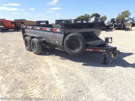 &lt;p&gt;NEW HORIZON 83X14 DUMP TRAILER W/7 GAUGE&amp;nbsp;FLOOR&amp;nbsp;&lt;/p&gt;
&lt;p&gt;2-7000 LB EZ LUBE SPRING AXLES,&lt;/p&gt;
&lt;p&gt;28&quot; DECK HEIGHT,&lt;/p&gt;
&lt;p&gt;BED WIDTH 80&#39;&#39;,&lt;/p&gt;
&lt;p&gt;45 DEGREE TILT ANGLE,&lt;/p&gt;
&lt;p&gt;ELECTRIC BRAKES ON BOTH AXLES&amp;nbsp;&lt;/p&gt;
&lt;p&gt;235/80 R16 14 PLY TIRES,&lt;/p&gt;
&lt;p&gt;SPARE TIRE INCLUDED,&lt;/p&gt;
&lt;p&gt;8&quot; 13 LB I-BEAM FRAME,&lt;/p&gt;
&lt;p&gt;16&quot; CROSS MEMBERS,&lt;/p&gt;
&lt;p&gt;REAR SUPPORT STANDS,&lt;/p&gt;
&lt;p&gt;2 5/16&quot; ADJUSTABLE COUPLER,&lt;/p&gt;
&lt;p&gt;7 GAUGE STEEL FLOOR,&lt;/p&gt;
&lt;p&gt;10,000 LB SPRING LOADED JACK,&lt;/p&gt;
&lt;p&gt;SLIDE IN RAMPS,&lt;/p&gt;
&lt;p&gt;FRONT MOUNT TARP,&lt;/p&gt;
&lt;p&gt;24&quot; DUMP SIDES,&lt;/p&gt;
&lt;p&gt;6&#39;&#39; X 21&#39;&#39; 20K CYLINDER (SCISSOR LIFT)&lt;/p&gt;
&lt;p&gt;TRICKLE CHARGER,&lt;/p&gt;
&lt;p&gt;LED LIGHTS,&lt;/p&gt;
&lt;p&gt;REAR SPREADER GATE WITH BARN DOORS,&lt;/p&gt;
&lt;p&gt;POWDER COAT PAINT,&lt;/p&gt;
&lt;p&gt;4&amp;nbsp; D-RING TIE DOWNS,&lt;/p&gt;
&lt;p&gt;DL831427&lt;/p&gt;
&lt;p&gt;HZ7831472&lt;/p&gt;
&lt;p&gt;3 YEAR STRUCTURAL WARRANTY,&lt;/p&gt;
&lt;p&gt;1 YEAR COMPONENT WARRANTY,&lt;/p&gt;
&lt;p&gt;&amp;nbsp;&lt;/p&gt;
&lt;p&gt;**Please call or email us to verify that this trailer is still for sale**&amp;nbsp; All prices on our website are Cash Prices. Tax, Title, and Licensing fees are not included in the listing price. All out-of-state purchasers must bring cash or a cashier&#39;s check. NO OUT OF STATE CHECKS WILL BE ACCEPTED!! We do NOT accept Credit Cards for payment on trailers! *Contact us for the best Out the Door Price* We offer financing through Sheffield Financial &amp;amp; Trailer Solutions Financial with approved credit on new trailers . Ask us about E-Track installs, D-Ring installs, Ladder Rack installs. Here at Kate&#39;s Trailer Sales we try to have over 400 trailers in stock and for sale at our Arthur IL location. We are a licensed Illinois Trailer Dealer. We also have a fully stocked selection of trailer parts and offer trailer service like wheel bearing, brakes, seals, lighting, wood replacement, panel replacement, welding on steel and aluminum, B&amp;amp;W&amp;nbsp;Gooseneck&amp;nbsp;Hitch installs, E-track installs, D-ring installs,Curt Hitches, Adjustable Hitches, B&amp;amp;W adjustable hitches.&amp;nbsp;We stock Enclosed Cargo Trailers, Horse Trailers, Livestock Trailers,&amp;nbsp;ATV&amp;nbsp;Trailers,&amp;nbsp;UTV&amp;nbsp;Tr&lt;wbr /&gt;ailers, Dump Trailers, Tiltbed&amp;nbsp;Equipment Trailers, Implement Trailers, Car Haulers, Aluminum Trailers, Utility Trailer, Box Trailer, Used Trailer for sale, Bobcat Trailer, Car Trailer, Race Trailers,&amp;nbsp;Gooseneck&amp;nbsp;Trailer,&amp;nbsp;G&lt;wbr /&gt;ooseneck&amp;nbsp;Enclosed Trailers,&amp;nbsp;Gooseneck&amp;nbsp;Dump Trailer, Hydraulic Dovetail Trailers, Low-Pro Trailers, Enclosed Car Trailers, Construction Trailers, Craft Trailers, Tool Trailers,&amp;nbsp;Deckover&amp;nbsp;Trailers, Farm Trailers, Seed Trailers, Skid Loader Trailer, Scissor Lift Trailers, Forklift Trailers, Motorcycle Trailers, Slingshot Trailer, Aluminum Cargo Trailers, Engineered I-Beam&amp;nbsp;Gooseneck&amp;nbsp;Trailers, Buggy Haulers, Jeep Trailers,&amp;nbsp;SXS&amp;nbsp;Trailer,&amp;nbsp;Pipetop&lt;wbr /&gt;&amp;nbsp;Trailer, Spring Loaded Gate Trailers, Trailer to haul my Golf-Cart,&amp;nbsp;Pintle&amp;nbsp;Trailer, Backhoe Trailer, Landscape Trailer, Lawn Care&amp;nbsp;Trailer.&amp;nbsp;&amp;nbsp;We are centrally located between Chicago IL, Indianapolis IN, St Louis MO,&amp;nbsp;Effingham&amp;nbsp;IL,&amp;nbsp;Champaign&amp;nbsp;IL&lt;wbr /&gt;, Decatur IL, Springfield IL, Rockford IL,Peoria IL ,&amp;nbsp;Bloomington&amp;nbsp;IL, Mount Vernon IL,&amp;nbsp;Teutopolis&amp;nbsp;IL, Decatur IL,&amp;nbsp;Litchfield&amp;nbsp;IL,&amp;nbsp;Danville&amp;nbsp;IL&lt;wbr /&gt;. We are a dealer for&amp;nbsp;Aluma&amp;nbsp;Aluminum Trailers, Cross Enclosed Cargo Trailers, Load Trail Trailers,&amp;nbsp;Midsota&amp;nbsp;Trailers, Nova Trailers by&amp;nbsp;Midsota, Pace Trailers, Lamar Trailers, Rice Trailers,&amp;nbsp;Sundowner&amp;nbsp;Trailers,&amp;nbsp;&lt;wbr /&gt;ATC Trailers, H&amp;amp;H Trailers, Horizon Trailers, Delta Livestock Trailers, Delta Horse Trailers.&lt;/p&gt;