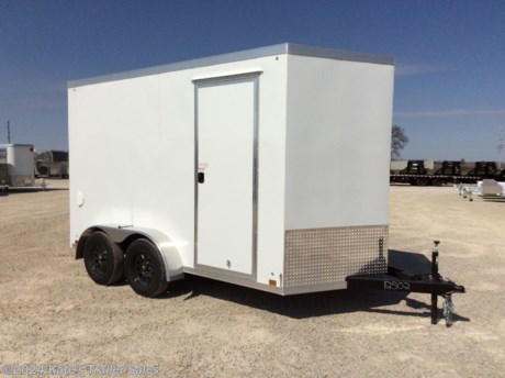 &lt;p&gt;New Cross 7X12&#39; trailer with 12&quot; additional height . (84&quot; Interior height) 712TA&lt;/p&gt;
&lt;p&gt;(2) 3500 LB Axles 7000 LB GVWR&lt;/p&gt;
&lt;p&gt;Everything is 16&quot; on center floor, walls and ceiling,&lt;/p&gt;
&lt;p&gt;Sidewall Vents&lt;/p&gt;
&lt;p&gt;Spare Tire Mount&lt;/p&gt;
&lt;p&gt;Spare Tire&lt;/p&gt;
&lt;p&gt;(4) Recessed D-Rings&lt;/p&gt;
&lt;p&gt;side door with RV latch,&lt;/p&gt;
&lt;p&gt;Rear Ramp door with extra flap,&lt;/p&gt;
&lt;p&gt;V-nose,&lt;/p&gt;
&lt;p&gt;one piece roof,&lt;/p&gt;
&lt;p&gt;radial tires,&lt;/p&gt;
&lt;p&gt;LED lights,&lt;/p&gt;
&lt;p&gt;brakes on both axles,&lt;/p&gt;
&lt;p&gt;Aluminum door hold backs on side door,&lt;/p&gt;
&lt;p&gt;3&quot; exterior bottom trim,&lt;/p&gt;
&lt;p&gt;3/8&quot; waterproof side walls,&lt;/p&gt;
&lt;p&gt;3/4&quot; waterproof floor&lt;/p&gt;
&lt;p&gt;Screwless .030 exterior aluminum skin,&lt;/p&gt;
&lt;p&gt;Dexter axles with EZ Lube hubs.&lt;/p&gt;
&lt;p&gt;3 year limited factory Warranty&amp;nbsp;&lt;/p&gt;
&lt;p&gt;&amp;nbsp;&lt;/p&gt;
&lt;div&gt;
&lt;div class=&quot;gmail_signature&quot; dir=&quot;ltr&quot; data-smartmail=&quot;gmail_signature&quot;&gt;
&lt;div dir=&quot;ltr&quot;&gt;**Please call or email us to verify that this trailer is still for sale**&amp;nbsp; All prices on our website are Cash Prices. Tax, Title, and Licensing fees are not included in the listing price. All out-of-state purchasers must bring cash or a cashier&#39;s check. NO OUT OF STATE CHECKS WILL BE ACCEPTED!! We do NOT accept Credit Cards for payment on trailers! *Contact us for the best Out the Door Price* We offer financing through Sheffield Financial &amp;amp; Trailer Solutions Financial with approved credit on new trailers . Ask us about E-Track installs, D-Ring installs, Ladder Rack installs. Here at Kate&#39;s Trailer Sales we try to have over 400 trailers in stock and for sale at our Arthur IL location. We are a licensed Illinois Trailer Dealer. We also have a fully stocked selection of trailer parts and offer trailer service like wheel bearing, brakes, seals, lighting, wood replacement, panel replacement, welding on steel and aluminum, B&amp;amp;W Gooseneck Hitch installs, E-track installs, D-ring installs,Curt Hitches, Adjustable Hitches, B&amp;amp;W adjustable hitches. We stock Enclosed Cargo Trailers, Horse Trailers, Livestock Trailers, ATV Trailers, UTV Trailers, Dump Trailers, Tiltbed Equipment Trailers, Implement Trailers, Car Haulers, Aluminum Trailers, Utility Trailer, Box Trailer, Used Trailer for sale, Bobcat Trailer, Car Trailer, Race Trailers, Gooseneck Trailer, Gooseneck Enclosed Trailers, Gooseneck Dump Trailer, Hydraulic Dovetail Trailers, Low-Pro Trailers, Enclosed Car Trailers, Construction Trailers, Craft Trailers, Tool Trailers, Deckover Trailers, Farm Trailers, Seed Trailers, Skid Loader Trailer, Scissor Lift Trailers, Forklift Trailers, Motorcycle Trailers, Slingshot Trailer, Aluminum Cargo Trailers, Engineered I-Beam Gooseneck Trailers, Buggy Haulers, Jeep Trailers, SXS Trailer, Pipetop Trailer, Spring Loaded Gate Trailers, Trailer to haul my Golf-Cart, Pintle Trailer, Backhoe Trailer, Landscape Trailer, Lawn Care Trailer.&amp;nbsp; We are centrally located between Chicago IL, Indianapolis IN, St Louis MO, Effingham IL, Champaign IL, Decatur IL, Springfield IL, Rockford IL,Peoria IL , Bloomington IL, Mount Vernon IL, Teutopolis IL, Decatur IL, Litchfield IL, Danville IL. We are a dealer for Aluma Aluminum Trailers, Cross Enclosed Cargo Trailers, Load Trail Trailers, Midsota Trailers, Nova Trailers by Midsota, Pace Trailers, Lamar Trailers, Rice Trailers, Sundowner Trailers, ATC Trailers, H&amp;amp;H Trailers, Horizon Trailers, Delta Livestock Trailers, Delta Horse Trailers.&lt;/div&gt;
&lt;/div&gt;
&lt;/div&gt;
&lt;p&gt;&amp;nbsp;&lt;/p&gt;