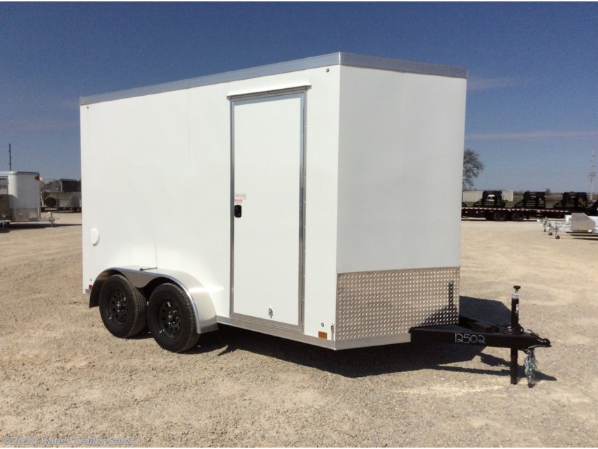 New 2025 Cross Trailers 7X12&apos; Enclosed Cargo Trailer 12&quot;+Tall Spare+Mount available in Arthur, Illinois
