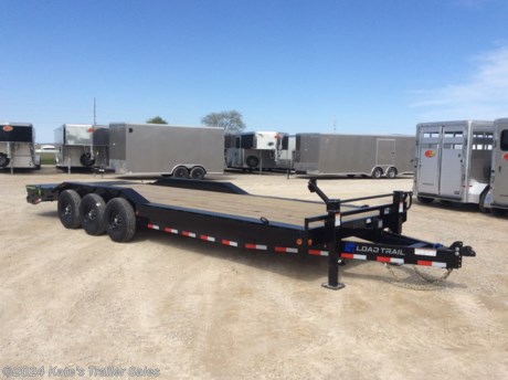 &lt;p&gt;NEW 102&quot; x 26&#39; Triple Axle Carhauler&lt;/p&gt;
&lt;p&gt;8&quot; Frame For MAX Ramps Dove (ONLY)&lt;/p&gt;
&lt;p&gt;3 - 7,000 Lb Dexter Spring Axles (3 Elec FSA Brakes)&lt;/p&gt;
&lt;p&gt;ST235/80 R16 LRE 10 Ply.&amp;nbsp;&lt;/p&gt;
&lt;p&gt;Coupler 2-5/16&quot; Adjustable (6 HOLE)(21K)&lt;/p&gt;
&lt;p&gt;Treated Wood Floor&lt;/p&gt;
&lt;p&gt;Drive-Over Fenders 9&quot; (weld-on)&lt;/p&gt;
&lt;p&gt;MAX Ramps w/Dove&lt;/p&gt;
&lt;p&gt;16&quot; Cross-Members&lt;/p&gt;
&lt;p&gt;Jack Spring Loaded Drop Leg 2-10K&lt;/p&gt;
&lt;p&gt;Lights LED (w/Cold Weather Harness)&lt;/p&gt;
&lt;p&gt;4 - D-Rings 4&quot; Weld On&lt;/p&gt;
&lt;p&gt;2&quot; - Rub Rail&lt;/p&gt;
&lt;p&gt;2 - Pipes ONLY For Rear Support Stands&lt;/p&gt;
&lt;p&gt;Spare Tire Mount&lt;/p&gt;
&lt;p&gt;Black (w/Primer)&lt;/p&gt;
&lt;p&gt;CH0226073&lt;/p&gt;
&lt;p&gt;&amp;nbsp;&lt;/p&gt;
&lt;p&gt;**Please call or email us to verify that this trailer is still for sale**&amp;nbsp; All prices on our website are Cash Prices. Tax, Title, and Licensing fees are not included in the listing price. All out-of-state purchasers must bring cash or a cashier&#39;s check. NO OUT OF STATE CHECKS WILL BE ACCEPTED!! We do NOT accept Credit Cards for payment on trailers! *Contact us for the best Out the Door Price* We offer financing through Sheffield Financial &amp;amp; Trailer Solutions Financial with approved credit on new trailers . Ask us about E-Track installs, D-Ring installs, Ladder Rack installs. Here at Kate&#39;s Trailer Sales we try to have over 400 trailers in stock and for sale at our Arthur IL location. We are a licensed Illinois Trailer Dealer. We also have a fully stocked selection of trailer parts and offer trailer service like wheel bearing, brakes, seals, lighting, wood replacement, panel replacement, welding on steel and aluminum, B&amp;amp;W Gooseneck Hitch installs, E-track installs, D-ring installs,Curt Hitches, Adjustable Hitches, B&amp;amp;W adjustable hitches. We stock Enclosed Cargo Trailers, Horse Trailers, Livestock Trailers, ATV Trailers, UTV Trailers, Dump Trailers, Tiltbed Equipment Trailers, Implement Trailers, Car Haulers, Aluminum Trailers, Utility Trailer, Box Trailer, Used Trailer for sale, Bobcat Trailer, Car Trailer, Race Trailers, Gooseneck Trailer, Gooseneck Enclosed Trailers, Gooseneck Dump Trailer, Hydraulic Dovetail Trailers, Low-Pro Trailers, Enclosed Car Trailers, Construction Trailers, Craft Trailers, Tool Trailers, Deckover Trailers, Farm Trailers, Seed Trailers, Skid Loader Trailer, Scissor Lift Trailers, Forklift Trailers, Motorcycle Trailers, Slingshot Trailer, Aluminum Cargo Trailers, Engineered I-Beam Gooseneck Trailers, Buggy Haulers, Jeep Trailers, SXS Trailer, Pipetop Trailer, Spring Loaded Gate Trailers, Trailer to haul my Golf-Cart, Pintle Trailer, Backhoe Trailer, Landscape Trailer, Lawn Care Trailer.&amp;nbsp; We are centrally located between Chicago IL, Indianapolis IN, St Louis MO, Effingham IL, Champaign IL, Decatur IL, Springfield IL, Rockford IL,Peoria IL , Bloomington IL, Mount Vernon IL, Teutopolis IL, Decatur IL, Litchfield IL, Danville IL. We are a dealer for Aluma Aluminum Trailers, Cross Enclosed Cargo Trailers, Load Trail Trailers, Midsota Trailers, Nova Trailers by Midsota, Pace Trailers, Lamar Trailers, Rice Trailers, Sundowner Trailers, ATC Trailers, H&amp;amp;H Trailers, Horizon Trailers, Delta Livestock Trailers, Delta Horse Trailers.&lt;/p&gt;