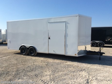 &lt;p&gt;New HD Cross 8.5&#39; wide by 20&#39; long enclosed cargo trailer 820TA&lt;/p&gt;
&lt;p&gt;Rated at 9990 LB GVWR&lt;/p&gt;
&lt;p&gt;V-nose&lt;/p&gt;
&lt;p&gt;6&#39;&#39; Added height (84&#39;&#39; Interior Height)&lt;/p&gt;
&lt;p&gt;RV Style side door&lt;/p&gt;
&lt;p&gt;Screwless smooth sided .030 Aluminum sides&lt;/p&gt;
&lt;p&gt;Upgraded to (2) 5200 lb Dexter Spring axles with EZ Lube hubs&lt;/p&gt;
&lt;p&gt;Sidewall Vents&lt;/p&gt;
&lt;p&gt;brakes on both axles&lt;/p&gt;
&lt;p&gt;floor is 16&quot; on center spacing&lt;/p&gt;
&lt;p&gt;TUBE walls and TUBE ceiling are 16&quot; on center spacing&lt;/p&gt;
&lt;p&gt;one piece aluminum roof&lt;/p&gt;
&lt;p&gt;radial tires&lt;/p&gt;
&lt;p&gt;Spare tire &amp;amp; spare tire mount&lt;/p&gt;
&lt;p&gt;(4) recessed D-rings&lt;/p&gt;
&lt;p&gt;Aluminum side door holdbacks&lt;/p&gt;
&lt;p&gt;Triple Tube Tongue&lt;/p&gt;
&lt;p&gt;3/4&quot; floor&lt;/p&gt;
&lt;p&gt;3/8&quot; sidewalls&lt;/p&gt;
&lt;p&gt;rear ramp door&lt;/p&gt;
&lt;p&gt;24&quot; rock guard&lt;/p&gt;
&lt;p&gt;3 year limited factory warranty&amp;nbsp;&lt;/p&gt;
&lt;p&gt;&amp;nbsp;&lt;/p&gt;
&lt;p&gt;**Please call or email us to verify that this trailer is still for sale**&amp;nbsp; All prices on our website are Cash Prices. Tax, Title, and Licensing fees are not included in the listing price. All out-of-state purchasers must bring cash or a cashier&#39;s check. NO OUT OF STATE CHECKS WILL BE ACCEPTED!! We do NOT accept Credit Cards for payment on trailers! *Contact us for the best Out the Door Price* We offer financing through Sheffield Financial &amp;amp; Trailer Solutions Financial with approved credit on new trailers . Ask us about E-Track installs, D-Ring installs, Ladder Rack installs. Here at Kate&#39;s Trailer Sales we try to have over 400 trailers in stock and for sale at our Arthur IL location. We are a licensed Illinois Trailer Dealer. We also have a fully stocked selection of trailer parts and offer trailer service like wheel bearing, brakes, seals, lighting, wood replacement, panel replacement, welding on steel and aluminum, B&amp;amp;W Gooseneck Hitch installs, E-track installs, D-ring installs,Curt Hitches, Adjustable Hitches, B&amp;amp;W adjustable hitches. We stock Enclosed Cargo Trailers, Horse Trailers, Livestock Trailers, ATV Trailers, UTV Trailers, Dump Trailers, Tiltbed Equipment Trailers, Implement Trailers, Car Haulers, Aluminum Trailers, Utility Trailer, Box Trailer, Used Trailer for sale, Bobcat Trailer, Car Trailer, Race Trailers, Gooseneck Trailer, Gooseneck Enclosed Trailers, Gooseneck Dump Trailer, Hydraulic Dovetail Trailers, Low-Pro Trailers, Enclosed Car Trailers, Construction Trailers, Craft Trailers, Tool Trailers, Deckover Trailers, Farm Trailers, Seed Trailers, Skid Loader Trailer, Scissor Lift Trailers, Forklift Trailers, Motorcycle Trailers, Slingshot Trailer, Aluminum Cargo Trailers, Engineered I-Beam Gooseneck Trailers, Buggy Haulers, Jeep Trailers, SXS Trailer, Pipetop Trailer, Spring Loaded Gate Trailers, Trailer to haul my Golf-Cart, Pintle Trailer, Backhoe Trailer, Landscape Trailer, Lawn Care Trailer.&amp;nbsp; We are centrally located between Chicago IL, Indianapolis IN, St Louis MO, Effingham IL, Champaign IL, Decatur IL, Springfield IL, Rockford IL,Peoria IL , Bloomington IL, Mount Vernon IL, Teutopolis IL, Decatur IL, Litchfield IL, Danville IL. We are a dealer for Aluma Aluminum Trailers, Cross Enclosed Cargo Trailers, Load Trail Trailers, Midsota Trailers, Nova Trailers by Midsota, Pace Trailers, Lamar Trailers, Rice Trailers, Sundowner Trailers, ATC Trailers, H&amp;amp;H Trailers, Horizon Trailers, Delta Livestock Trailers, Delta Horse Trailers.&lt;/p&gt;