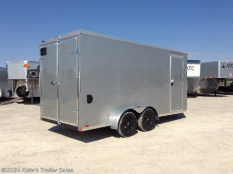 &lt;p&gt;Cross 7X16&#39; trailer with 12&quot; additional height . (84&quot; Interior height) 716TA&lt;/p&gt;
&lt;p&gt;(2) 3500 LB dexter Axles with EZ Lube hubs,&lt;/p&gt;
&lt;p&gt;Brakes on all 4 wheels,&lt;/p&gt;
&lt;p&gt;7000 LB GVWR,&lt;/p&gt;
&lt;p&gt;Screwless .030 exterior aluminum,&lt;/p&gt;
&lt;p&gt;Everything is 16&quot; on center floor, Tube walls and Tube ceiling,&lt;/p&gt;
&lt;p&gt;RV style side door,&lt;/p&gt;
&lt;p&gt;&lt;strong&gt;DOUBLE REAR DOORS&amp;nbsp;&lt;/strong&gt;&lt;/p&gt;
&lt;p&gt;V-nose,&lt;/p&gt;
&lt;p&gt;Side Vents&lt;/p&gt;
&lt;p&gt;Spare Tire&amp;nbsp;&lt;/p&gt;
&lt;p&gt;Spare Tire Mount&lt;/p&gt;
&lt;p&gt;4- D-Rings&lt;/p&gt;
&lt;p&gt;one piece aluminum roof,&lt;/p&gt;
&lt;p&gt;radial tires,&lt;/p&gt;
&lt;p&gt;LED lights,&lt;/p&gt;
&lt;p&gt;aluminum door hold backs on side door,&lt;/p&gt;
&lt;p&gt;3&quot; bottom trim,&lt;/p&gt;
&lt;p&gt;3/8&quot; waterproof side walls,&lt;/p&gt;
&lt;p&gt;3/4&quot; waterproof floor&lt;/p&gt;
&lt;p&gt;3 year limited factory Warranty&amp;nbsp;&lt;/p&gt;
&lt;p&gt;&amp;nbsp;&lt;/p&gt;
&lt;p&gt;**Please call or email us to verify that this trailer is still for sale**&amp;nbsp; All prices on our website are Cash Prices. Tax, Title, and Licensing fees are not included in the listing price. All out-of-state purchasers must bring cash or a cashier&#39;s check. NO OUT OF STATE CHECKS WILL BE ACCEPTED!! We do NOT accept Credit Cards for payment on trailers! *Contact us for the best Out the Door Price* We offer financing through Sheffield Financial &amp;amp; Trailer Solutions Financial with approved credit on new trailers . Ask us about E-Track installs, D-Ring installs, Ladder Rack installs. Here at Kate&#39;s Trailer Sales we try to have over 400 trailers in stock and for sale at our Arthur IL location. We are a licensed Illinois Trailer Dealer. We also have a fully stocked selection of trailer parts and offer trailer service like wheel bearing, brakes, seals, lighting, wood replacement, panel replacement, welding on steel and aluminum, B&amp;amp;W Gooseneck Hitch installs, E-track installs, D-ring installs,Curt Hitches, Adjustable Hitches, B&amp;amp;W adjustable hitches. We stock Enclosed Cargo Trailers, Horse Trailers, Livestock Trailers, ATV Trailers, UTV Trailers, Dump Trailers, Tiltbed Equipment Trailers, Implement Trailers, Car Haulers, Aluminum Trailers, Utility Trailer, Box Trailer, Used Trailer for sale, Bobcat Trailer, Car Trailer, Race Trailers, Gooseneck Trailer, Gooseneck Enclosed Trailers, Gooseneck Dump Trailer, Hydraulic Dovetail Trailers, Low-Pro Trailers, Enclosed Car Trailers, Construction Trailers, Craft Trailers, Tool Trailers, Deckover Trailers, Farm Trailers, Seed Trailers, Skid Loader Trailer, Scissor Lift Trailers, Forklift Trailers, Motorcycle Trailers, Slingshot Trailer, Aluminum Cargo Trailers, Engineered I-Beam Gooseneck Trailers, Buggy Haulers, Jeep Trailers, SXS Trailer, Pipetop Trailer, Spring Loaded Gate Trailers, Trailer to haul my Golf-Cart, Pintle Trailer, Backhoe Trailer, Landscape Trailer, Lawn Care Trailer.&amp;nbsp; We are centrally located between Chicago IL, Indianapolis IN, St Louis MO, Effingham IL, Champaign IL, Decatur IL, Springfield IL, Rockford IL,Peoria IL , Bloomington IL, Mount Vernon IL, Teutopolis IL, Decatur IL, Litchfield IL, Danville IL. We are a dealer for Aluma Aluminum Trailers, Cross Enclosed Cargo Trailers, Load Trail Trailers, Midsota Trailers, Nova Trailers by Midsota, Pace Trailers, Lamar Trailers, Rice Trailers, Sundowner Trailers, ATC Trailers, H&amp;amp;H Trailers, Horizon Trailers, Delta Livestock Trailers, Delta Horse Trailers.&lt;/p&gt;