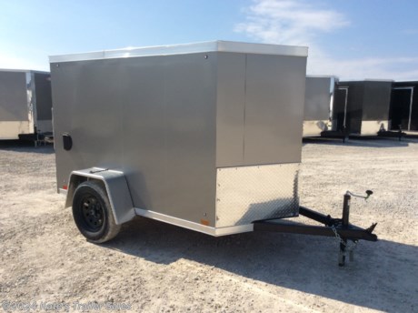 &lt;p&gt;NEW Cross 58SA&amp;nbsp;&lt;/p&gt;
&lt;p&gt;5X8 Enclosed Cargo Trailer&lt;/p&gt;
&lt;p&gt;V-nose&lt;/p&gt;
&lt;p&gt;Sidewall Vents&lt;/p&gt;
&lt;p&gt;Rear Ramp Door&amp;nbsp;&lt;/p&gt;
&lt;p&gt;LED lights&lt;/p&gt;
&lt;p&gt;60&quot; interior height&lt;/p&gt;
&lt;p&gt;Radial tires&lt;/p&gt;
&lt;p&gt;(1) 3500 lb axle derated to 2990 LBS with EZ Lube hubs&amp;nbsp;&lt;/p&gt;
&lt;p&gt;3/4&quot; water proof floor&lt;/p&gt;
&lt;p&gt;3/8&quot; water proof side walls&lt;/p&gt;
&lt;p&gt;Rock guard&lt;/p&gt;
&lt;p&gt;.030 Screwless exterior aluminum&lt;/p&gt;
&lt;p&gt;3 year limited factory warranty&lt;/p&gt;
&lt;p&gt;Very Nice well built cargo trailer that works great for hauling a motorcycle.&amp;nbsp;&lt;/p&gt;
&lt;p&gt;&amp;nbsp;&lt;/p&gt;
&lt;p&gt;**Please call or email us to verify that this trailer is still for sale**&amp;nbsp; All prices on our website are Cash Prices. Tax, Title, and Licensing fees are not included in the listing price. All out-of-state purchasers must bring cash or a cashier&#39;s check. NO OUT OF STATE CHECKS WILL BE ACCEPTED!! We do NOT accept Credit Cards for payment on trailers! *Contact us for the best Out the Door Price* We offer financing through Sheffield Financial &amp;amp; Trailer Solutions Financial with approved credit on new trailers . Ask us about E-Track installs, D-Ring installs, Ladder Rack installs. Here at Kate&#39;s Trailer Sales we try to have over 400 trailers in stock and for sale at our Arthur IL location. We are a licensed Illinois Trailer Dealer. We also have a fully stocked selection of trailer parts and offer trailer service like wheel bearing, brakes, seals, lighting, wood replacement, panel replacement, welding on steel and aluminum, B&amp;amp;W Gooseneck Hitch installs, E-track installs, D-ring installs,Curt Hitches, Adjustable Hitches, B&amp;amp;W adjustable hitches. We stock Enclosed Cargo Trailers, Horse Trailers, Livestock Trailers, ATV Trailers, UTV Trailers, Dump Trailers, Tiltbed Equipment Trailers, Implement Trailers, Car Haulers, Aluminum Trailers, Utility Trailer, Box Trailer, Used Trailer for sale, Bobcat Trailer, Car Trailer, Race Trailers, Gooseneck Trailer, Gooseneck Enclosed Trailers, Gooseneck Dump Trailer, Hydraulic Dovetail Trailers, Low-Pro Trailers, Enclosed Car Trailers, Construction Trailers, Craft Trailers, Tool Trailers, Deckover Trailers, Farm Trailers, Seed Trailers, Skid Loader Trailer, Scissor Lift Trailers, Forklift Trailers, Motorcycle Trailers, Slingshot Trailer, Aluminum Cargo Trailers, Engineered I-Beam Gooseneck Trailers, Buggy Haulers, Jeep Trailers, SXS Trailer, Pipetop Trailer, Spring Loaded Gate Trailers, Trailer to haul my Golf-Cart, Pintle Trailer, Backhoe Trailer, Landscape Trailer, Lawn Care Trailer.&amp;nbsp; We are centrally located between Chicago IL, Indianapolis IN, St Louis MO, Effingham IL, Champaign IL, Decatur IL, Springfield IL, Rockford IL,Peoria IL , Bloomington IL, Mount Vernon IL, Teutopolis IL, Decatur IL, Litchfield IL, Danville IL. We are a dealer for Aluma Aluminum Trailers, Cross Enclosed Cargo Trailers, Load Trail Trailers, Midsota Trailers, Nova Trailers by Midsota, Pace Trailers, Lamar Trailers, Rice Trailers, Sundowner Trailers, ATC Trailers, H&amp;amp;H Trailers, Horizon Trailers, Delta Livestock Trailers, Delta Horse Trailers.&lt;/p&gt;
