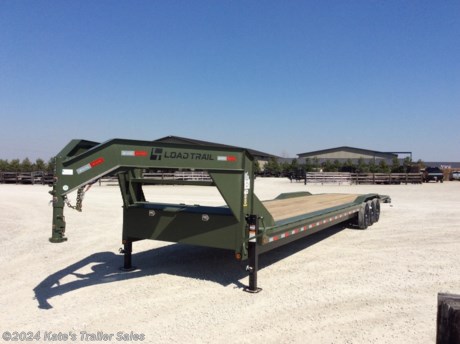 &lt;p&gt;NEW 102&quot; x 40&#39; Triple Gooseneck Carhauler&lt;/p&gt;
&lt;p&gt;10&quot; I-Beam Frame&lt;/p&gt;
&lt;p&gt;3 - 7,000 Lb Dexter Spring Axles (3 Elec FSA Brakes)&lt;/p&gt;
&lt;p&gt;ST235/80 R16 LRE 10 Ply.&lt;/p&gt;
&lt;p&gt;Coupler 2-5/16&quot; Adj. Rd.12&quot; X 14lb.(Standard Neck &amp;amp; Coupler)&lt;/p&gt;
&lt;p&gt;Treated Wood Floor w/2&#39; Dove Tail (Only On 12&#39; &amp;amp; Up)&lt;/p&gt;
&lt;p&gt;Drive-Over Fenders 9&quot; (weld-on)&lt;/p&gt;
&lt;p&gt;REAR Slide-IN Ramps 80&quot; x 16&quot; (carhauler)(Dove)&lt;/p&gt;
&lt;p&gt;16&quot; Cross-Members&lt;/p&gt;
&lt;p&gt;Jack Spring Loaded Drop Leg 2-10K&lt;/p&gt;
&lt;p&gt;Lights LED (w/Cold Weather Harness)&lt;/p&gt;
&lt;p&gt;Front Tool Box (Full Width Between Risers)&lt;/p&gt;
&lt;p&gt;Winch Plate (8&quot; Channel)&lt;/p&gt;
&lt;p&gt;2&quot; - Rub Rail&lt;/p&gt;
&lt;p&gt;Stud Junction Box&lt;/p&gt;
&lt;p&gt;Army Green (w/Primer)&lt;/p&gt;
&lt;p&gt;GC0240073&lt;/p&gt;
&lt;p&gt;&amp;nbsp;&lt;/p&gt;
&lt;div&gt;
&lt;div class=&quot;gmail_signature&quot; dir=&quot;ltr&quot; data-smartmail=&quot;gmail_signature&quot;&gt;
&lt;div dir=&quot;ltr&quot;&gt;&amp;nbsp;&lt;/div&gt;
&lt;/div&gt;
&lt;/div&gt;
&lt;div class=&quot;gmail_default&quot; style=&quot;color: #222222; font-style: normal; font-variant-ligatures: normal; font-variant-caps: normal; font-weight: 400; letter-spacing: normal; orphans: 2; text-align: start; text-indent: 0px; text-transform: none; widows: 2; word-spacing: 0px; -webkit-text-stroke-width: 0px; white-space: normal; background-color: #ffffff; text-decoration-thickness: initial; text-decoration-style: initial; text-decoration-color: initial; font-family: tahoma, sans-serif; font-size: large;&quot;&gt;**Please call or email us to verify that this trailer is still for sale**&amp;nbsp; All prices on our website are Cash Prices. Tax, Title, and Licensing fees are not included in the listing price. All out-of-state purchasers must bring cash or a cashier&#39;s check. NO OUT OF STATE CHECKS WILL BE ACCEPTED!! We do NOT accept Credit Cards for payment on trailers! *Contact us for the best Out the Door Price* We offer financing through Sheffield Financial &amp;amp; Trailer Solutions Financial with approved credit on new trailers . Ask us about E-Track installs, D-Ring installs, Ladder Rack installs. Here at Kate&#39;s Trailer Sales we try to have over 400 trailers in stock and for sale at our Arthur IL location. We are a licensed Illinois Trailer Dealer. We also have a fully stocked selection of trailer parts and offer trailer service like wheel bearing, brakes, seals, lighting, wood replacement, panel replacement, welding on steel and aluminum, B&amp;amp;W Gooseneck Hitch installs, E-track installs, D-ring installs,Curt Hitches, Adjustable Hitches, B&amp;amp;W adjustable hitches. We stock Enclosed Cargo Trailers, Horse Trailers, Livestock Trailers, ATV Trailers, UTV Trailers, Dump Trailers, Tiltbed Equipment Trailers, Implement Trailers, Car Haulers, Aluminum Trailers, Utility Trailer, Box Trailer, Used Trailer for sale, Bobcat Trailer, Car Trailer, Race Trailers, Gooseneck Trailer, Gooseneck Enclosed Trailers, Gooseneck Dump Trailer, Hydraulic Dovetail Trailers, Low-Pro Trailers, Enclosed Car Trailers, Construction Trailers, Craft Trailers, Tool Trailers, Deckover Trailers, Farm Trailers, Seed Trailers, Skid Loader Trailer, Scissor Lift Trailers, Forklift Trailers, Motorcycle Trailers, Slingshot Trailer, Aluminum Cargo Trailers, Engineered I-Beam Gooseneck Trailers, Buggy Haulers, Jeep Trailers, SXS Trailer, Pipetop Trailer, Spring Loaded Gate Trailers, Trailer to haul my Golf-Cart, Pintle Trailer, Backhoe Trailer, Landscape Trailer, Lawn Care Trailer.&amp;nbsp; We are centrally located between Chicago IL, Indianapolis IN, St Louis MO, Effingham IL, Champaign IL, Decatur IL, Springfield IL, Rockford IL,Peoria IL , Bloomington IL, Mount Vernon IL, Teutopolis IL, Decatur IL, Litchfield IL, Danville IL. We are a dealer for Aluma Aluminum Trailers, Cross Enclosed Cargo Trailers, Load Trail Trailers, Midsota Trailers, Nova Trailers by Midsota, Pace Trailers, Lamar Trailers, Rice Trailers, Sundowner Trailers, ATC Trailers, H&amp;amp;H Trailers, Horizon Trailers, Delta Livestock Trailers, Delta Horse Trailers.&lt;/div&gt;