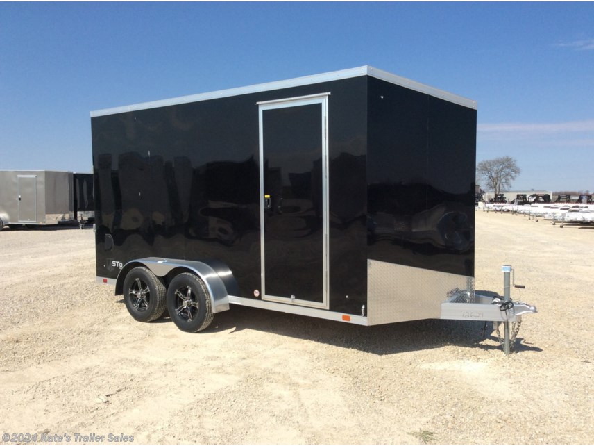 New 2024 ATC 7X14&apos; Enclosed Cargo Trailer 12&quot;+Tall available in Arthur, Illinois