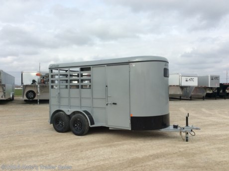 &lt;p&gt;NEW 14FT Delta 500Combo 2 Horse Slant Trailer For Sale&amp;nbsp;&lt;/p&gt;
&lt;p&gt;G.V.W.R= 7,000 #&amp;nbsp;&lt;/p&gt;
&lt;p&gt;COUPLER= 2&amp;rdquo; Coupler&amp;nbsp;&lt;/p&gt;
&lt;p&gt;AXLES= Tandem&amp;nbsp;2-3,500# Axles&lt;/p&gt;
&lt;p&gt;Brakes= On Both Axles&amp;nbsp;&amp;nbsp;&lt;/p&gt;
&lt;p&gt;SUSPENSION=Dexter&amp;nbsp;Eye-to-Eye Springs&lt;/p&gt;
&lt;p&gt;TIRE=15&amp;rdquo; Radial&lt;/p&gt;
&lt;p&gt;WHEEL=15&amp;rdquo;, 6-bolt&lt;/p&gt;
&lt;p&gt;SPARE= Spare&amp;nbsp;Carrier Included (Mount Only)&lt;/p&gt;
&lt;p&gt;FRAME=2 x 3 Angle&lt;/p&gt;
&lt;p&gt;TONGUE=3&amp;rdquo; Channel&lt;/p&gt;
&lt;p&gt;CROSSMEMBERS=2 x 2 Angle on 16&amp;rdquo; Centers&lt;/p&gt;
&lt;p&gt;JACK=Top&amp;nbsp;Wind with wheel&lt;/p&gt;
&lt;p&gt;FLOOR=2&amp;rdquo; Pressure Treated Pine&lt;/p&gt;
&lt;p&gt;SIDES=48&amp;rdquo; High Embossed, 16 Gauge&lt;/p&gt;
&lt;p&gt;SIDE UPRIGHTS=1 x 2 Tubing&amp;nbsp;&lt;/p&gt;
&lt;p&gt;SIDE DOOR=Solid Entrance Door for Enclosed Dressing Room/Tack Room&lt;/p&gt;
&lt;p&gt;ROOF=18 Gauge Metal with Bows on 24&amp;rdquo; Centers&lt;/p&gt;
&lt;p&gt;ROOF RADIUS=6&amp;rdquo; Roof Radius&lt;/p&gt;
&lt;p&gt;NOSE CAP=Standard Aerodynamic Front&lt;/p&gt;
&lt;p&gt;2 Horse Slant Load&amp;nbsp;&lt;/p&gt;
&lt;p&gt;Front Tack Room&amp;nbsp;&lt;/p&gt;
&lt;p&gt;2 Saddle Racks&amp;nbsp;&lt;/p&gt;
&lt;p&gt;REAR DOOR=Standard Full Swing with 1/2 Slider&lt;/p&gt;
&lt;p&gt;REAR OPENING=Tubing Uprights with&amp;nbsp;Pin/Spool Latch for Gate&lt;/p&gt;
&lt;p&gt;FENDERS=Steel Teardrop&lt;/p&gt;
&lt;p&gt;ELECTRIC PLUG=7-Way RV Style&lt;/p&gt;
&lt;p&gt;INTERIOR LIGHT= 1&amp;nbsp;Interior Light&amp;nbsp;&lt;/p&gt;
&lt;p&gt;PRIMER=Rust&amp;nbsp;Resistant Epoxy Primer&lt;/p&gt;
&lt;p&gt;PAINT=Baked-on High Solid Urethane&lt;/p&gt;
&lt;p&gt;DECK HEIGHT=Approx. 14&amp;rdquo;&lt;/p&gt;
&lt;p&gt;SAFETY CHAINS=5/16&amp;rdquo; Heavy Duty with Safety Latch Hooks&lt;/p&gt;
&lt;p&gt;MODEL=500COMBO2HORSE&lt;/p&gt;
&lt;p&gt;&amp;nbsp;&lt;/p&gt;
&lt;p&gt;**Please call or email us to verify that this trailer is still for sale**&amp;nbsp; All prices on our website are Cash Prices. Tax, Title, and Licensing fees are not included in the listing price. All out-of-state purchasers must bring cash or a cashier&#39;s check. NO OUT OF STATE CHECKS WILL BE ACCEPTED!! We do NOT accept Credit Cards for payment on trailers! *Contact us for the best Out the Door Price* We offer financing through Sheffield Financial &amp;amp; Trailer Solutions Financial with approved credit on new trailers . Ask us about E-Track installs, D-Ring installs, Ladder Rack installs. Here at Kate&#39;s Trailer Sales we try to have over 400 trailers in stock and for sale at our Arthur IL location. We are a licensed Illinois Trailer Dealer. We also have a fully stocked selection of trailer parts and offer trailer service like wheel bearing, brakes, seals, lighting, wood replacement, panel replacement, welding on steel and aluminum, B&amp;amp;W Gooseneck Hitch installs, E-track installs, D-ring installs,Curt Hitches, Adjustable Hitches, B&amp;amp;W adjustable hitches. We stock Enclosed Cargo Trailers, Horse Trailers, Livestock Trailers, ATV Trailers, UTV Trailers, Dump Trailers, Tiltbed Equipment Trailers, Implement Trailers, Car Haulers, Aluminum Trailers, Utility Trailer, Box Trailer, Used Trailer for sale, Bobcat Trailer, Car Trailer, Race Trailers, Gooseneck Trailer, Gooseneck Enclosed Trailers, Gooseneck Dump Trailer, Hydraulic Dovetail Trailers, Low-Pro Trailers, Enclosed Car Trailers, Construction Trailers, Craft Trailers, Tool Trailers, Deckover Trailers, Farm Trailers, Seed Trailers, Skid Loader Trailer, Scissor Lift Trailers, Forklift Trailers, Motorcycle Trailers, Slingshot Trailer, Aluminum Cargo Trailers, Engineered I-Beam Gooseneck Trailers, Buggy Haulers, Jeep Trailers, SXS Trailer, Pipetop Trailer, Spring Loaded Gate Trailers, Trailer to haul my Golf-Cart, Pintle Trailer, Backhoe Trailer, Landscape Trailer, Lawn Care Trailer.&amp;nbsp; We are centrally located between Chicago IL, Indianapolis IN, St Louis MO, Effingham IL, Champaign IL, Decatur IL, Springfield IL, Rockford IL,Peoria IL , Bloomington IL, Mount Vernon IL, Teutopolis IL, Decatur IL, Litchfield IL, Danville IL. We are a dealer for Aluma Aluminum Trailers, Cross Enclosed Cargo Trailers, Load Trail Trailers, Midsota Trailers, Nova Trailers by Midsota, Pace Trailers, Lamar Trailers, Rice Trailers, Sundowner Trailers, ATC Trailers, H&amp;amp;H Trailers, Horizon Trailers, Delta Livestock Trailers, Delta Horse Trailers.&lt;/p&gt;