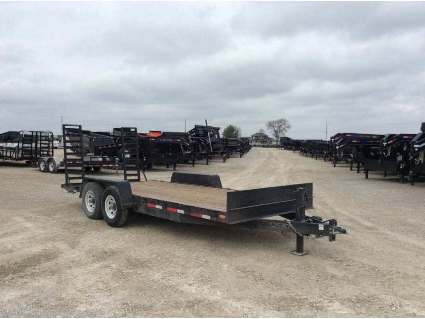 Used 2014 American Cruiser 82X18&apos; 12K Equipment Trailer Fold Up Ramps available in Arthur, Illinois