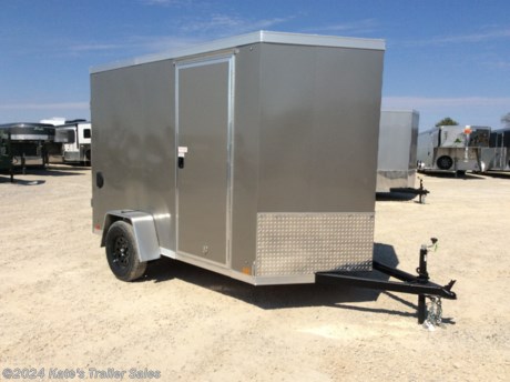 &lt;p&gt;New Cross 610SA&lt;/p&gt;
&lt;p&gt;6X10&#39; Enclosed Cargo trailer&amp;nbsp;&lt;/p&gt;
&lt;p&gt;16&quot; OC Cross Members&lt;/p&gt;
&lt;p&gt;6&#39;&#39; Added height&amp;nbsp;&lt;/p&gt;
&lt;p&gt;popular V-nose&lt;/p&gt;
&lt;p&gt;RV Style side door&lt;/p&gt;
&lt;p&gt;rear Double doors&amp;nbsp;&lt;/p&gt;
&lt;p&gt;fixed side vents&amp;nbsp;&lt;/p&gt;
&lt;p&gt;LED lights&lt;/p&gt;
&lt;p&gt;One piece aluminum roof&lt;/p&gt;
&lt;p&gt;.030 screwless exterior aluminum&lt;/p&gt;
&lt;p&gt;radial tires&lt;/p&gt;
&lt;p&gt;24&quot; rock guard&lt;/p&gt;
&lt;p&gt;3 year limited factory warranty&lt;/p&gt;
&lt;p&gt;&amp;nbsp;&lt;/p&gt;
&lt;p&gt;**Please call or email us to verify that this trailer is still for sale**&amp;nbsp; All prices on our website are Cash Prices. Tax, Title, and Licensing fees are not included in the listing price. All out-of-state purchasers must bring cash or a cashier&#39;s check. NO OUT OF STATE CHECKS WILL BE ACCEPTED!! We do NOT accept Credit Cards for payment on trailers! *Contact us for the best Out the Door Price* We offer financing through Sheffield Financial &amp;amp; Trailer Solutions Financial with approved credit on new trailers . Ask us about E-Track installs, D-Ring installs, Ladder Rack installs. Here at Kate&#39;s Trailer Sales we try to have over 400 trailers in stock and for sale at our Arthur IL location. We are a licensed Illinois Trailer Dealer. We also have a fully stocked selection of trailer parts and offer trailer service like wheel bearing, brakes, seals, lighting, wood replacement, panel replacement, welding on steel and aluminum, B&amp;amp;W Gooseneck Hitch installs, E-track installs, D-ring installs,Curt Hitches, Adjustable Hitches, B&amp;amp;W adjustable hitches. We stock Enclosed Cargo Trailers, Horse Trailers, Livestock Trailers, ATV Trailers, UTV Trailers, Dump Trailers, Tiltbed Equipment Trailers, Implement Trailers, Car Haulers, Aluminum Trailers, Utility Trailer, Box Trailer, Used Trailer for sale, Bobcat Trailer, Car Trailer, Race Trailers, Gooseneck Trailer, Gooseneck Enclosed Trailers, Gooseneck Dump Trailer, Hydraulic Dovetail Trailers, Low-Pro Trailers, Enclosed Car Trailers, Construction Trailers, Craft Trailers, Tool Trailers, Deckover Trailers, Farm Trailers, Seed Trailers, Skid Loader Trailer, Scissor Lift Trailers, Forklift Trailers, Motorcycle Trailers, Slingshot Trailer, Aluminum Cargo Trailers, Engineered I-Beam Gooseneck Trailers, Buggy Haulers, Jeep Trailers, SXS Trailer, Pipetop Trailer, Spring Loaded Gate Trailers, Trailer to haul my Golf-Cart, Pintle Trailer, Backhoe Trailer, Landscape Trailer, Lawn Care Trailer.&amp;nbsp; We are centrally located between Chicago IL, Indianapolis IN, St Louis MO, Effingham IL, Champaign IL, Decatur IL, Springfield IL, Rockford IL,Peoria IL , Bloomington IL, Mount Vernon IL, Teutopolis IL, Decatur IL, Litchfield IL, Danville IL. We are a dealer for Aluma Aluminum Trailers, Cross Enclosed Cargo Trailers, Load Trail Trailers, Midsota Trailers, Nova Trailers by Midsota, Pace Trailers, Lamar Trailers, Rice Trailers, Sundowner Trailers, ATC Trailers, H&amp;amp;H Trailers, Horizon Trailers, Delta Livestock Trailers, Delta Horse Trailers.&lt;/p&gt;