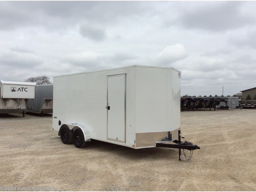New 2024 Impact Trailers 7X16 Enclosed Cargo Trailer 12&apos;&apos; Add Height available in Arthur, Illinois