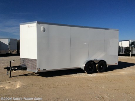 &lt;p&gt;Cross 7X18&#39; trailer with 12&quot; additional height . (84&quot; Interior height) 718TA&lt;/p&gt;
&lt;p&gt;(2) 5200 LB dexter Axles with EZ Lube hubs,&lt;/p&gt;
&lt;p&gt;Brakes on all 4 wheels,&lt;/p&gt;
&lt;p&gt;9990 LB GVWR,&lt;/p&gt;
&lt;p&gt;Screwless .030 exterior aluminum,&lt;/p&gt;
&lt;p&gt;Everything is 16&quot; on center floor, Tube walls and Tube ceiling,&lt;/p&gt;
&lt;p&gt;RV style side door,&lt;/p&gt;
&lt;p&gt;Rear Ramp door with extra flap,&lt;/p&gt;
&lt;p&gt;V-nose,&lt;/p&gt;
&lt;p&gt;Side Vents&lt;/p&gt;
&lt;p&gt;Spare Tire&amp;nbsp;&lt;/p&gt;
&lt;p&gt;Spare Tire Mount&lt;/p&gt;
&lt;p&gt;4- D-Rings&lt;/p&gt;
&lt;p&gt;one piece aluminum roof,&lt;/p&gt;
&lt;p&gt;radial tires,&lt;/p&gt;
&lt;p&gt;LED lights,&lt;/p&gt;
&lt;p&gt;aluminum door hold backs on side door,&lt;/p&gt;
&lt;p&gt;3&quot; bottom trim,&lt;/p&gt;
&lt;p&gt;3/8&quot; waterproof side walls,&lt;/p&gt;
&lt;p&gt;3/4&quot; waterproof floor&lt;/p&gt;
&lt;p&gt;3 year limited factory Warranty&amp;nbsp;&lt;/p&gt;
&lt;p&gt;&amp;nbsp;&lt;/p&gt;
&lt;p&gt;**Please call or email us to verify that this trailer is still for sale**&amp;nbsp; All prices on our website are Cash Prices. Tax, Title, and Licensing fees are not included in the listing price. All out-of-state purchasers must bring cash or a cashier&#39;s check. NO OUT OF STATE CHECKS WILL BE ACCEPTED!! We do NOT accept Credit Cards for payment on trailers! *Contact us for the best Out the Door Price* We offer financing through Sheffield Financial &amp;amp; Trailer Solutions Financial with approved credit on new trailers . Ask us about E-Track installs, D-Ring installs, Ladder Rack installs. Here at Kate&#39;s Trailer Sales we try to have over 400 trailers in stock and for sale at our Arthur IL location. We are a licensed Illinois Trailer Dealer. We also have a fully stocked selection of trailer parts and offer trailer service like wheel bearing, brakes, seals, lighting, wood replacement, panel replacement, welding on steel and aluminum, B&amp;amp;W Gooseneck Hitch installs, E-track installs, D-ring installs,Curt Hitches, Adjustable Hitches, B&amp;amp;W adjustable hitches. We stock Enclosed Cargo Trailers, Horse Trailers, Livestock Trailers, ATV Trailers, UTV Trailers, Dump Trailers, Tiltbed Equipment Trailers, Implement Trailers, Car Haulers, Aluminum Trailers, Utility Trailer, Box Trailer, Used Trailer for sale, Bobcat Trailer, Car Trailer, Race Trailers, Gooseneck Trailer, Gooseneck Enclosed Trailers, Gooseneck Dump Trailer, Hydraulic Dovetail Trailers, Low-Pro Trailers, Enclosed Car Trailers, Construction Trailers, Craft Trailers, Tool Trailers, Deckover Trailers, Farm Trailers, Seed Trailers, Skid Loader Trailer, Scissor Lift Trailers, Forklift Trailers, Motorcycle Trailers, Slingshot Trailer, Aluminum Cargo Trailers, Engineered I-Beam Gooseneck Trailers, Buggy Haulers, Jeep Trailers, SXS Trailer, Pipetop Trailer, Spring Loaded Gate Trailers, Trailer to haul my Golf-Cart, Pintle Trailer, Backhoe Trailer, Landscape Trailer, Lawn Care Trailer.&amp;nbsp; We are centrally located between Chicago IL, Indianapolis IN, St Louis MO, Effingham IL, Champaign IL, Decatur IL, Springfield IL, Rockford IL,Peoria IL , Bloomington IL, Mount Vernon IL, Teutopolis IL, Decatur IL, Litchfield IL, Danville IL. We are a dealer for Aluma Aluminum Trailers, Cross Enclosed Cargo Trailers, Load Trail Trailers, Midsota Trailers, Nova Trailers by Midsota, Pace Trailers, Lamar Trailers, Rice Trailers, Sundowner Trailers, ATC Trailers, H&amp;amp;H Trailers, Horizon Trailers, Delta Livestock Trailers, Delta Horse Trailers.&lt;/p&gt;