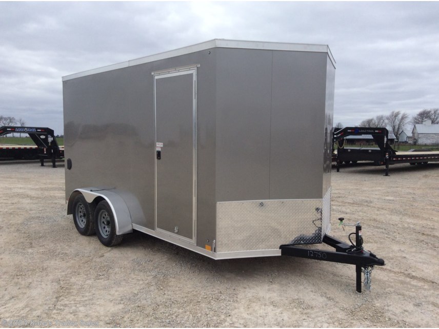 New 2024 Cross Trailers 7X14&apos; Enclosed Cargo Trailer 12&quot;+Tall available in Arthur, Illinois