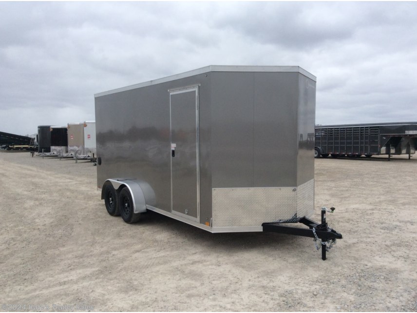 New 2025 Cross Trailers 7X16&apos; Enclosed Cargo Trailer 9990GVWR available in Arthur, Illinois