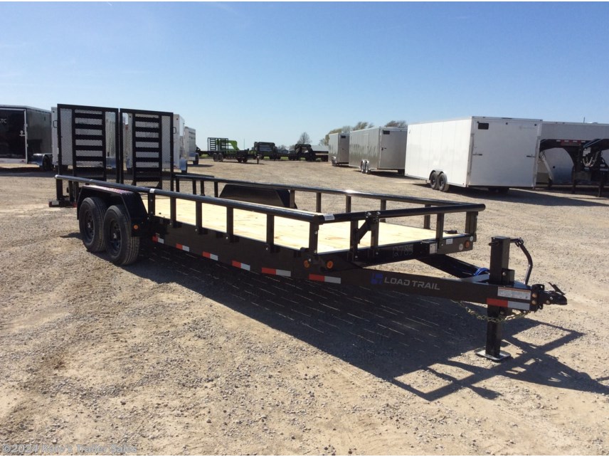 New 2024 Load Trail 83X22&apos; Equipment Trailer 14K LB W/Side Rails available in Arthur, Illinois