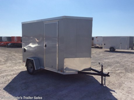 &lt;p&gt;New Cross 6X10&#39; enclosed cargo box trailer 610SA&lt;/p&gt;
&lt;p&gt;6&quot; Additional Height&lt;/p&gt;
&lt;p&gt;popular V-nose&lt;/p&gt;
&lt;p&gt;3500 LB Dexter Axle with EZ Lube hubs derated to 2990 LB GVWR&lt;/p&gt;
&lt;p&gt;RV Style side door&lt;/p&gt;
&lt;p&gt;Rear Ramp Door&amp;nbsp;&lt;/p&gt;
&lt;p&gt;LED lights&lt;/p&gt;
&lt;p&gt;&lt;strong&gt;16&quot; on center floor, &lt;/strong&gt;&lt;/p&gt;
&lt;p&gt;&lt;strong&gt;24&#39;&#39; on center Tube walls&amp;nbsp;&lt;/strong&gt;&lt;/p&gt;
&lt;p&gt;&lt;strong&gt;24&#39;&#39; on center Tube ceiling&lt;/strong&gt;&lt;/p&gt;
&lt;p&gt;3/4&quot; waterproof floor&lt;/p&gt;
&lt;p&gt;3/8&quot; waterproof walls&lt;/p&gt;
&lt;p&gt;one piece roof&lt;/p&gt;
&lt;p&gt;.030 screwless exterior aluminum&lt;/p&gt;
&lt;p&gt;radial tires&lt;/p&gt;
&lt;p&gt;aluminum door hold back like all Cross Trailers do&lt;/p&gt;
&lt;p&gt;24&quot; rock guard&lt;/p&gt;
&lt;p&gt;3 year limited factory warranty*&amp;nbsp;&lt;/p&gt;
&lt;p&gt;&amp;nbsp;&lt;/p&gt;
&lt;p&gt;**Please call or email us to verify that this trailer is still for sale**&amp;nbsp; All prices on our website are Cash Prices. Tax, Title, and Licensing fees are not included in the listing price. All out-of-state purchasers must bring cash or a cashier&#39;s check. NO OUT OF STATE CHECKS WILL BE ACCEPTED!! We do NOT accept Credit Cards for payment on trailers! *Contact us for the best Out the Door Price* We offer financing through Sheffield Financial &amp;amp; Trailer Solutions Financial with approved credit on new trailers . Ask us about E-Track installs, D-Ring installs, Ladder Rack installs. Here at Kate&#39;s Trailer Sales we try to have over 400 trailers in stock and for sale at our Arthur IL location. We are a licensed Illinois Trailer Dealer. We also have a fully stocked selection of trailer parts and offer trailer service like wheel bearing, brakes, seals, lighting, wood replacement, panel replacement, welding on steel and aluminum, B&amp;amp;W Gooseneck Hitch installs, E-track installs, D-ring installs,Curt Hitches, Adjustable Hitches, B&amp;amp;W adjustable hitches. We stock Enclosed Cargo Trailers, Horse Trailers, Livestock Trailers, ATV Trailers, UTV Trailers, Dump Trailers, Tiltbed Equipment Trailers, Implement Trailers, Car Haulers, Aluminum Trailers, Utility Trailer, Box Trailer, Used Trailer for sale, Bobcat Trailer, Car Trailer, Race Trailers, Gooseneck Trailer, Gooseneck Enclosed Trailers, Gooseneck Dump Trailer, Hydraulic Dovetail Trailers, Low-Pro Trailers, Enclosed Car Trailers, Construction Trailers, Craft Trailers, Tool Trailers, Deckover Trailers, Farm Trailers, Seed Trailers, Skid Loader Trailer, Scissor Lift Trailers, Forklift Trailers, Motorcycle Trailers, Slingshot Trailer, Aluminum Cargo Trailers, Engineered I-Beam Gooseneck Trailers, Buggy Haulers, Jeep Trailers, SXS Trailer, Pipetop Trailer, Spring Loaded Gate Trailers, Trailer to haul my Golf-Cart, Pintle Trailer, Backhoe Trailer, Landscape Trailer, Lawn Care Trailer.&amp;nbsp; We are centrally located between Chicago IL, Indianapolis IN, St Louis MO, Effingham IL, Champaign IL, Decatur IL, Springfield IL, Rockford IL,Peoria IL , Bloomington IL, Mount Vernon IL, Teutopolis IL, Decatur IL, Litchfield IL, Danville IL. We are a dealer for Aluma Aluminum Trailers, Cross Enclosed Cargo Trailers, Load Trail Trailers, Midsota Trailers, Nova Trailers by Midsota, Pace Trailers, Lamar Trailers, Rice Trailers, Sundowner Trailers, ATC Trailers, H&amp;amp;H Trailers, Horizon Trailers, Delta Livestock Trailers, Delta Horse Trailers.&lt;/p&gt;