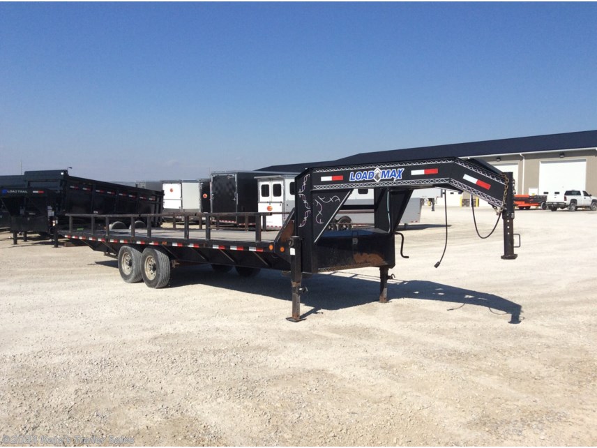 Used 2017 Load Trail 102X26&apos; Gooseneck Trailer 14K LB Flatbed Deckover available in Arthur, Illinois