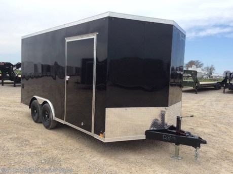 &lt;p&gt;New Cross 816TA&lt;/p&gt;
&lt;p&gt;8.5X16&#39; long enclosed cargo trailer&amp;nbsp;&lt;/p&gt;
&lt;p&gt;6&#39;&#39; Additional height&amp;nbsp; (84&quot; Interior Height)&lt;/p&gt;
&lt;p&gt;V-nose&lt;/p&gt;
&lt;p&gt;Fixed Sidewall Vents&lt;/p&gt;
&lt;p&gt;RV Style side door&lt;/p&gt;
&lt;p&gt;SCREWLESS .030 Aluminum&lt;/p&gt;
&lt;p&gt;(2) 5200 lb Dexter axles&lt;/p&gt;
&lt;p&gt;Spare Tire &amp;amp; spare tire mount&amp;nbsp;&lt;/p&gt;
&lt;p&gt;EZ Lube hubs&lt;/p&gt;
&lt;p&gt;brakes on both axles,&lt;/p&gt;
&lt;p&gt;floor is 16 on center spacing,&lt;/p&gt;
&lt;p&gt;TUBE walls and TUBE ceiling are 16 on center spacing,&lt;/p&gt;
&lt;p&gt;one piece aluminum roof,&lt;/p&gt;
&lt;p&gt;radial tires,&lt;/p&gt;
&lt;p&gt;Triple Tube Tongue,&lt;/p&gt;
&lt;p&gt;3/4 floor,&lt;/p&gt;
&lt;p&gt;3/8 sidewalls,&lt;/p&gt;
&lt;p&gt;Rear Ramp Door&amp;nbsp;&lt;/p&gt;
&lt;p&gt;(4) recessed D-rings in floor&lt;/p&gt;
&lt;p&gt;Aluminum side door hold back&lt;/p&gt;
&lt;p&gt;24&quot; rock guard.&lt;/p&gt;
&lt;p&gt;3 year factory warranty&lt;/p&gt;
&lt;p&gt;&amp;nbsp;&lt;/p&gt;
&lt;p&gt;**Please call or email us to verify that this trailer is still for sale**&amp;nbsp; All prices on our website are Cash Prices. Tax, Title, and Licensing fees are not included in the listing price. All out-of-state purchasers must bring cash or a cashier&#39;s check. NO OUT OF STATE CHECKS WILL BE ACCEPTED!! We do NOT accept Credit Cards for payment on trailers! *Contact us for the best Out the Door Price* We offer financing through Sheffield Financial &amp;amp; Trailer Solutions Financial with approved credit on new trailers . Ask us about E-Track installs, D-Ring installs, Ladder Rack installs. Here at Kate&#39;s Trailer Sales we try to have over 400 trailers in stock and for sale at our Arthur IL location. We are a licensed Illinois Trailer Dealer. We also have a fully stocked selection of trailer parts and offer trailer service like wheel bearing, brakes, seals, lighting, wood replacement, panel replacement, welding on steel and aluminum, B&amp;amp;W Gooseneck Hitch installs, E-track installs, D-ring installs,Curt Hitches, Adjustable Hitches, B&amp;amp;W adjustable hitches. We stock Enclosed Cargo Trailers, Horse Trailers, Livestock Trailers, ATV Trailers, UTV Trailers, Dump Trailers, Tiltbed Equipment Trailers, Implement Trailers, Car Haulers, Aluminum Trailers, Utility Trailer, Box Trailer, Used Trailer for sale, Bobcat Trailer, Car Trailer, Race Trailers, Gooseneck Trailer, Gooseneck Enclosed Trailers, Gooseneck Dump Trailer, Hydraulic Dovetail Trailers, Low-Pro Trailers, Enclosed Car Trailers, Construction Trailers, Craft Trailers, Tool Trailers, Deckover Trailers, Farm Trailers, Seed Trailers, Skid Loader Trailer, Scissor Lift Trailers, Forklift Trailers, Motorcycle Trailers, Slingshot Trailer, Aluminum Cargo Trailers, Engineered I-Beam Gooseneck Trailers, Buggy Haulers, Jeep Trailers, SXS Trailer, Pipetop Trailer, Spring Loaded Gate Trailers, Trailer to haul my Golf-Cart, Pintle Trailer, Backhoe Trailer, Landscape Trailer, Lawn Care Trailer.&amp;nbsp; We are centrally located between Chicago IL, Indianapolis IN, St Louis MO, Effingham IL, Champaign IL, Decatur IL, Springfield IL, Rockford IL,Peoria IL , Bloomington IL, Mount Vernon IL, Teutopolis IL, Decatur IL, Litchfield IL, Danville IL. We are a dealer for Aluma Aluminum Trailers, Cross Enclosed Cargo Trailers, Load Trail Trailers, Midsota Trailers, Nova Trailers by Midsota, Pace Trailers, Lamar Trailers, Rice Trailers, Sundowner Trailers, ATC Trailers, H&amp;amp;H Trailers, Horizon Trailers, Delta Livestock Trailers, Delta Horse Trailers.&lt;/p&gt;