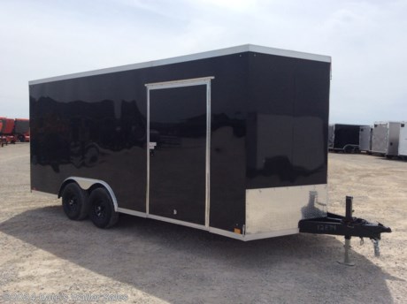 &lt;p&gt;New Heavy Duty Cross 8.5&#39; wide by 18&#39; long enclosed cargo trailer with the popular V-nose,&lt;/p&gt;
&lt;p&gt;6&#39;&#39; Additional Height (84&#39;&#39; Interior Height)&lt;/p&gt;
&lt;p&gt;9990 LB GVWR,&lt;/p&gt;
&lt;p&gt;RV Style side door,&lt;/p&gt;
&lt;p&gt;Screwless .030 Aluminum sides&lt;/p&gt;
&lt;p&gt;Upgraded to (2) 5200 lb Dexter axles with EZ Lube hubs&lt;/p&gt;
&lt;p&gt;Spare Tire &amp;amp; Spare tire mount&amp;nbsp;&lt;/p&gt;
&lt;p&gt;brakes on both axles,&lt;/p&gt;
&lt;p&gt;floor is 16&quot; on center spacing, TUBE walls and TUBE ceiling are 16&quot; on center spacing,&lt;/p&gt;
&lt;p&gt;one piece aluminum roof,&lt;/p&gt;
&lt;p&gt;radial tires,&lt;/p&gt;
&lt;p&gt;Triple Tube Tongue,&lt;/p&gt;
&lt;p&gt;3/4&quot; floor,&lt;/p&gt;
&lt;p&gt;3/8&quot; sidewalls,&lt;/p&gt;
&lt;p&gt;rear ramp door with extra flap&lt;/p&gt;
&lt;p&gt;(4) recessed D-rings in floor&lt;/p&gt;
&lt;p&gt;Sidewall Vents&lt;/p&gt;
&lt;p&gt;Aluminum side door holdback&lt;/p&gt;
&lt;p&gt;24&quot; rock guard.&lt;/p&gt;
&lt;p&gt;3 year limited factory warranty&amp;nbsp;&lt;/p&gt;
&lt;p&gt;818TA&lt;/p&gt;
&lt;p&gt;&amp;nbsp;&lt;/p&gt;
&lt;p&gt;**Please call or email us to verify that this trailer is still for sale**&amp;nbsp; All prices on our website are Cash Prices. Tax, Title, and Licensing fees are not included in the listing price. All out-of-state purchasers must bring cash or a cashier&#39;s check. NO OUT OF STATE CHECKS WILL BE ACCEPTED!! We do NOT accept Credit Cards for payment on trailers! *Contact us for the best Out the Door Price* We offer financing through Sheffield Financial &amp;amp; Trailer Solutions Financial with approved credit on new trailers . Ask us about E-Track installs, D-Ring installs, Ladder Rack installs. Here at Kate&#39;s Trailer Sales we try to have over 400 trailers in stock and for sale at our Arthur IL location. We are a licensed Illinois Trailer Dealer. We also have a fully stocked selection of trailer parts and offer trailer service like wheel bearing, brakes, seals, lighting, wood replacement, panel replacement, welding on steel and aluminum, B&amp;amp;W Gooseneck Hitch installs, E-track installs, D-ring installs,Curt Hitches, Adjustable Hitches, B&amp;amp;W adjustable hitches. We stock Enclosed Cargo Trailers, Horse Trailers, Livestock Trailers, ATV Trailers, UTV Trailers, Dump Trailers, Tiltbed Equipment Trailers, Implement Trailers, Car Haulers, Aluminum Trailers, Utility Trailer, Box Trailer, Used Trailer for sale, Bobcat Trailer, Car Trailer, Race Trailers, Gooseneck Trailer, Gooseneck Enclosed Trailers, Gooseneck Dump Trailer, Hydraulic Dovetail Trailers, Low-Pro Trailers, Enclosed Car Trailers, Construction Trailers, Craft Trailers, Tool Trailers, Deckover Trailers, Farm Trailers, Seed Trailers, Skid Loader Trailer, Scissor Lift Trailers, Forklift Trailers, Motorcycle Trailers, Slingshot Trailer, Aluminum Cargo Trailers, Engineered I-Beam Gooseneck Trailers, Buggy Haulers, Jeep Trailers, SXS Trailer, Pipetop Trailer, Spring Loaded Gate Trailers, Trailer to haul my Golf-Cart, Pintle Trailer, Backhoe Trailer, Landscape Trailer, Lawn Care Trailer.&amp;nbsp; We are centrally located between Chicago IL, Indianapolis IN, St Louis MO, Effingham IL, Champaign IL, Decatur IL, Springfield IL, Rockford IL,Peoria IL , Bloomington IL, Mount Vernon IL, Teutopolis IL, Decatur IL, Litchfield IL, Danville IL. We are a dealer for Aluma Aluminum Trailers, Cross Enclosed Cargo Trailers, Load Trail Trailers, Midsota Trailers, Nova Trailers by Midsota, Pace Trailers, Lamar Trailers, Rice Trailers, Sundowner Trailers, ATC Trailers, H&amp;amp;H Trailers, Horizon Trailers, Delta Livestock Trailers, Delta Horse Trailers.&lt;/p&gt;
