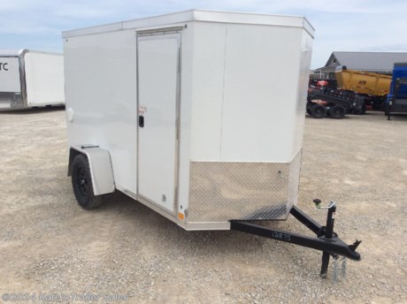 &lt;p&gt;NEW Cross 510SA&amp;nbsp; 6&#39;&#39; Additional Height&amp;nbsp;&lt;/p&gt;
&lt;p&gt;5X10 Enclosed Cargo Trailer&lt;/p&gt;
&lt;p&gt;V-nose&lt;/p&gt;
&lt;p&gt;Sidewall Vents&lt;/p&gt;
&lt;p&gt;Rear ramp door&amp;nbsp;&lt;/p&gt;
&lt;p&gt;28&#39;&#39; Rv style side door&amp;nbsp;&lt;/p&gt;
&lt;p&gt;LED lights&lt;/p&gt;
&lt;p&gt;66&quot; interior height&lt;/p&gt;
&lt;p&gt;Radial tires&lt;/p&gt;
&lt;p&gt;(1) 3500 lb axle derated to 2990 LBS with EZ Lube hubs&amp;nbsp;&lt;/p&gt;
&lt;p&gt;3/4&quot; water proof floor&lt;/p&gt;
&lt;p&gt;3/8&quot; water proof side walls&lt;/p&gt;
&lt;p&gt;Rock guard&lt;/p&gt;
&lt;p&gt;.030 Screwless exterior aluminum&lt;/p&gt;
&lt;p&gt;3 year limited factory warranty&lt;/p&gt;
&lt;p&gt;Very Nice well built cargo trailer that works great for hauling a motorcycle.&amp;nbsp;&lt;/p&gt;
&lt;div&gt;
&lt;div class=&quot;gmail_signature&quot; dir=&quot;ltr&quot; data-smartmail=&quot;gmail_signature&quot;&gt;
&lt;div dir=&quot;ltr&quot;&gt;
&lt;div dir=&quot;ltr&quot;&gt;
&lt;div dir=&quot;ltr&quot;&gt;
&lt;div dir=&quot;ltr&quot;&gt;
&lt;div dir=&quot;ltr&quot;&gt;
&lt;div dir=&quot;ltr&quot;&gt;
&lt;div dir=&quot;ltr&quot;&gt;
&lt;div dir=&quot;ltr&quot;&gt;
&lt;p&gt;&amp;nbsp;&lt;/p&gt;
&lt;p&gt;**Please call or email us to verify that this trailer is still for sale**&amp;nbsp; All prices on our website are Cash Prices. Tax, Title, and Licensing fees are not included in the listing price. All out-of-state purchasers must bring cash or a cashier&#39;s check. NO OUT OF STATE CHECKS WILL BE ACCEPTED!! We do NOT accept Credit Cards for payment on trailers! *Contact us for the best Out the Door Price* We offer financing through Sheffield Financial &amp;amp; Trailer Solutions Financial with approved credit on new trailers . Ask us about E-Track installs, D-Ring installs, Ladder Rack installs. Here at Kate&#39;s Trailer Sales we try to have over 400 trailers in stock and for sale at our Arthur IL location. We are a licensed Illinois Trailer Dealer. We also have a fully stocked selection of trailer parts and offer trailer service like wheel bearing, brakes, seals, lighting, wood replacement, panel replacement, welding on steel and aluminum, B&amp;amp;W Gooseneck Hitch installs, E-track installs, D-ring installs,Curt Hitches, Adjustable Hitches, B&amp;amp;W adjustable hitches. We stock Enclosed Cargo Trailers, Horse Trailers, Livestock Trailers, ATV Trailers, UTV Trailers, Dump Trailers, Tiltbed Equipment Trailers, Implement Trailers, Car Haulers, Aluminum Trailers, Utility Trailer, Box Trailer, Used Trailer for sale, Bobcat Trailer, Car Trailer, Race Trailers, Gooseneck Trailer, Gooseneck Enclosed Trailers, Gooseneck Dump Trailer, Hydraulic Dovetail Trailers, Low-Pro Trailers, Enclosed Car Trailers, Construction Trailers, Craft Trailers, Tool Trailers, Deckover Trailers, Farm Trailers, Seed Trailers, Skid Loader Trailer, Scissor Lift Trailers, Forklift Trailers, Motorcycle Trailers, Slingshot Trailer, Aluminum Cargo Trailers, Engineered I-Beam Gooseneck Trailers, Buggy Haulers, Jeep Trailers, SXS Trailer, Pipetop Trailer, Spring Loaded Gate Trailers, Trailer to haul my Golf-Cart, Pintle Trailer, Backhoe Trailer, Landscape Trailer, Lawn Care Trailer.&amp;nbsp; We are centrally located between Chicago IL, Indianapolis IN, St Louis MO, Effingham IL, Champaign IL, Decatur IL, Springfield IL, Rockford IL,Peoria IL , Bloomington IL, Mount Vernon IL, Teutopolis IL, Decatur IL, Litchfield IL, Danville IL. We are a dealer for Aluma Aluminum Trailers, Cross Enclosed Cargo Trailers, Load Trail Trailers, Midsota Trailers, Nova Trailers by Midsota, Pace Trailers, Lamar Trailers, Rice Trailers, Sundowner Trailers, ATC Trailers, H&amp;amp;H Trailers, Horizon Trailers, Delta Livestock Trailers, Delta Horse Trailers.&lt;/p&gt;
&lt;/div&gt;
&lt;/div&gt;
&lt;/div&gt;
&lt;/div&gt;
&lt;/div&gt;
&lt;/div&gt;
&lt;/div&gt;
&lt;/div&gt;
&lt;/div&gt;
&lt;/div&gt;