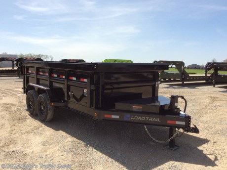 &lt;p&gt;NEW 83&quot; x 14&#39; Tandem Axle Dump Low-Pro Dump&lt;/p&gt;
&lt;p&gt;8&quot; x 13 lb. I-Beam Frame&lt;/p&gt;
&lt;p&gt;2 - 7,000 Lb Dexter Spring Axles (2&amp;nbsp;Elec&amp;nbsp;FSA&amp;nbsp;Brakes)&lt;/p&gt;
&lt;p&gt;ST235/80 R16&amp;nbsp;LRE&amp;nbsp;10 Ply.&amp;nbsp;&lt;/p&gt;
&lt;p&gt;Coupler 2-5/16&quot; Adjustable (6 HOLE)&lt;/p&gt;
&lt;p&gt;Diamond Plate Fenders (weld-on)&lt;/p&gt;
&lt;p&gt;16&quot; Cross-Members&lt;/p&gt;
&lt;p&gt;36&quot; Dump Sides w/36&quot; 2 Way Gate (10 Gauge Floor)&lt;/p&gt;
&lt;p&gt;REAR Slide-IN Ramps 80&quot; x 16&quot;&lt;/p&gt;
&lt;p&gt;Jack Spring Loaded Drop Leg 1-10K&lt;/p&gt;
&lt;p&gt;Lights LED (w/Cold Weather Harness)&lt;/p&gt;
&lt;p&gt;4 - D-Rings 4&quot; Weld On&lt;/p&gt;
&lt;p&gt;Front Tongue Mount (MAX-Box w/Divider)&lt;/p&gt;
&lt;p&gt;Scissor Hoist w/Standard Pump&lt;/p&gt;
&lt;p&gt;Standard Battery Wall Charger&lt;/p&gt;
&lt;p&gt;Tarp Kit Front Mount&lt;/p&gt;
&lt;p&gt;Rear Support Stands (2&quot; x 2&quot; Tubing)&lt;/p&gt;
&lt;p&gt;1 - MAX-STEP (30&quot;)&lt;/p&gt;
&lt;p&gt;Spare Tire Mount&lt;/p&gt;
&lt;p&gt;Black (w/Primer)&lt;/p&gt;
&lt;p&gt;DL8314072-36&lt;/p&gt;
&lt;p&gt;DT8314072-36&lt;/p&gt;
&lt;p&gt;&amp;nbsp;&lt;/p&gt;
&lt;p&gt;**Please call or email us to verify that this trailer is still for sale**&amp;nbsp; All prices on our website are Cash Prices. Tax, Title, and Licensing fees are not included in the listing price. All out-of-state purchasers must bring cash or a cashier&#39;s check. NO OUT OF STATE CHECKS WILL BE ACCEPTED!! We do NOT accept Credit Cards for payment on trailers! *Contact us for the best Out the Door Price* We offer financing through Sheffield Financial &amp;amp; Trailer Solutions Financial with approved credit on new trailers . Ask us about E-Track installs, D-Ring installs, Ladder Rack installs. Here at Kate&#39;s Trailer Sales we try to have over 400 trailers in stock and for sale at our Arthur IL location. We are a licensed Illinois Trailer Dealer. We also have a fully stocked selection of trailer parts and offer trailer service like wheel bearing, brakes, seals, lighting, wood replacement, panel replacement, welding on steel and aluminum, B&amp;amp;W Gooseneck Hitch installs, E-track installs, D-ring installs,Curt Hitches, Adjustable Hitches, B&amp;amp;W adjustable hitches. We stock Enclosed Cargo Trailers, Horse Trailers, Livestock Trailers, ATV Trailers, UTV Trailers, Dump Trailers, Tiltbed Equipment Trailers, Implement Trailers, Car Haulers, Aluminum Trailers, Utility Trailer, Box Trailer, Used Trailer for sale, Bobcat Trailer, Car Trailer, Race Trailers, Gooseneck Trailer, Gooseneck Enclosed Trailers, Gooseneck Dump Trailer, Hydraulic Dovetail Trailers, Low-Pro Trailers, Enclosed Car Trailers, Construction Trailers, Craft Trailers, Tool Trailers, Deckover Trailers, Farm Trailers, Seed Trailers, Skid Loader Trailer, Scissor Lift Trailers, Forklift Trailers, Motorcycle Trailers, Slingshot Trailer, Aluminum Cargo Trailers, Engineered I-Beam Gooseneck Trailers, Buggy Haulers, Jeep Trailers, SXS Trailer, Pipetop Trailer, Spring Loaded Gate Trailers, Trailer to haul my Golf-Cart, Pintle Trailer, Backhoe Trailer, Landscape Trailer, Lawn Care Trailer.&amp;nbsp; We are centrally located between Chicago IL, Indianapolis IN, St Louis MO, Effingham IL, Champaign IL, Decatur IL, Springfield IL, Rockford IL,Peoria IL , Bloomington IL, Mount Vernon IL, Teutopolis IL, Decatur IL, Litchfield IL, Danville IL. We are a dealer for Aluma Aluminum Trailers, Cross Enclosed Cargo Trailers, Load Trail Trailers, Midsota Trailers, Nova Trailers by Midsota, Pace Trailers, Lamar Trailers, Rice Trailers, Sundowner Trailers, ATC Trailers, H&amp;amp;H Trailers, Horizon Trailers, Delta Livestock Trailers, Delta Horse Trailers.&lt;/p&gt;