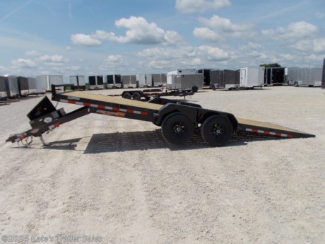 &lt;p&gt;NEW 82X20 H&amp;amp;H Electric Tilt Speed Loader Car Hauler Trailer&amp;nbsp;&lt;/p&gt;
&lt;p&gt;2-5200lb Spring Axles&amp;nbsp;&lt;/p&gt;
&lt;p&gt;Brakes On Both Axles&lt;/p&gt;
&lt;p&gt;Steel Channel Frame&lt;/p&gt;
&lt;p&gt;3&quot; Steel Channel Crossmembers&lt;/p&gt;
&lt;p&gt;5&quot; Steel Channel Tongue, Fully Wrapped&lt;/p&gt;
&lt;p&gt;HD Bulkhead&lt;/p&gt;
&lt;p&gt;A-Frame Coupler &amp;amp; Dual Safety Chains&lt;/p&gt;
&lt;p&gt;Sealed Wiring Harness &amp;amp; 7-Way Plug&lt;/p&gt;
&lt;p&gt;7K Set-Back Jack&lt;/p&gt;
&lt;p&gt;Taper Cut Under Tail for Low Approach&lt;/p&gt;
&lt;p&gt;Formed Steel Tread Plate Fenders&lt;/p&gt;
&lt;p&gt;Spring Brake Suspension with Easy Lube Hubs&lt;/p&gt;
&lt;p&gt;Radial Tires on 15&quot; Black Steel Wheels&lt;/p&gt;
&lt;p&gt;High Gloss Powder Coat Finish&lt;/p&gt;
&lt;p&gt;2x8 Treated Wood Decking&lt;/p&gt;
&lt;p&gt;Stake Pockets&lt;/p&gt;
&lt;p&gt;Spare Tire Mount&lt;/p&gt;
&lt;p&gt;Full DOT Compliant, LED Lighting&lt;/p&gt;
&lt;p&gt;(EX) Electric Hydraulic Tilt with Corded Remote (includes Pump &amp;amp; Battery Box)&lt;/p&gt;
&lt;p&gt;Wireless Remote Included&lt;/p&gt;
&lt;p&gt;H8220EX-100&lt;/p&gt;
&lt;p&gt;&amp;nbsp;&lt;/p&gt;
&lt;p&gt;&lt;span style=&quot;color: #212529; font-family: Archivo, sans-serif; font-size: 16px; text-align: justify;&quot;&gt;**Please call or email us to verify that this trailer is still for sale**&amp;nbsp; All prices on our website are Cash Prices. Tax, Title, and Licensing fees are not included in the listing price. All out-of-state purchasers must bring cash or a cashier&#39;s check. NO OUT OF STATE CHECKS WILL BE ACCEPTED!! We do NOT accept Credit Cards for payment on trailers! *Contact us for the best Out the Door Price* We offer financing through Sheffield Financial &amp;amp; Trailer Solutions Financial with approved credit on new trailers . Ask us about E-Track installs, D-Ring installs, Ladder Rack installs. Here at Kate&#39;s Trailer Sales we try to have over 400 trailers in stock and for sale at our Arthur IL location. We are a licensed Illinois Trailer Dealer. We also have a fully stocked selection of trailer parts and offer trailer service like wheel bearing, brakes, seals, lighting, wood replacement, panel replacement, welding on steel and aluminum, B&amp;amp;W Gooseneck Hitch installs, E-track installs, D-ring installs,Curt Hitches, Adjustable Hitches, B&amp;amp;W adjustable hitches. We stock Enclosed Cargo Trailers, Horse Trailers, Livestock Trailers, ATV Trailers, UTV Trailers, Dump Trailers, Tiltbed Equipment Trailers, Implement Trailers, Car Haulers, Aluminum Trailers, Utility Trailer, Box Trailer, Used Trailer for sale, Bobcat Trailer, Car Trailer, Race Trailers, Gooseneck Trailer, Gooseneck Enclosed Trailers, Gooseneck Dump Trailer, Hydraulic Dovetail Trailers, Low-Pro Trailers, Enclosed Car Trailers, Construction Trailers, Craft Trailers, Tool Trailers, Deckover Trailers, Farm Trailers, Seed Trailers, Skid Loader Trailer, Scissor Lift Trailers, Forklift Trailers, Motorcycle Trailers, Slingshot Trailer, Aluminum Cargo Trailers, Engineered I-Beam Gooseneck Trailers, Buggy Haulers, Jeep Trailers, SXS Trailer, Pipetop Trailer, Spring Loaded Gate Trailers, Trailer to haul my Golf-Cart, Pintle Trailer, Backhoe Trailer, Landscape Trailer, Lawn Care Trailer.&amp;nbsp; We are centrally located between Chicago IL, Indianapolis IN, St Louis MO, Effingham IL, Champaign IL, Decatur IL, Springfield IL, Rockford IL,Peoria IL , Bloomington IL, Mount Vernon IL, Teutopolis IL, Decatur IL, Litchfield IL, Danville IL. We are a dealer for Aluma Aluminum Trailers, Cross Enclosed Cargo Trailers, Load Trail Trailers, Midsota Trailers, Nova Trailers by Midsota, Pace Trailers, Lamar Trailers, Rice Trailers, Sundowner Trailers, ATC Trailers, H&amp;amp;H Trailers, Horizon Trailers, Delta Livestock Trailers, Delta Horse Trailers.&lt;/span&gt;&lt;/p&gt;