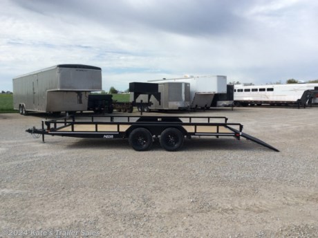 &lt;p&gt;NEW Midsota 82x18 Utility Trailer&amp;nbsp;&lt;/p&gt;
&lt;p&gt;Angle Steel Frame &amp;amp; Crossmembers&lt;/p&gt;
&lt;p&gt;4&amp;rdquo; Steel Channel Tongue&lt;/p&gt;
&lt;p&gt;2&amp;rdquo;x 1-1/2&amp;rdquo; Steel Tube Uprights&lt;/p&gt;
&lt;p&gt;2&amp;rdquo;x 2&amp;rdquo; Steel Tube Top Rail&lt;/p&gt;
&lt;p&gt;Enclosed Sealed Wiring Harness&lt;/p&gt;
&lt;p&gt;Full DOT Compliant, LED Lighting&lt;/p&gt;
&lt;p&gt;A-Frame Posi-Lock Coupler &amp;amp; Dual Safety Chains&lt;/p&gt;
&lt;p&gt;Set-Back Jack&lt;/p&gt;
&lt;p&gt;Spring Assisted Gate&amp;nbsp;&lt;/p&gt;
&lt;p&gt;Steel Tread Plate Fenders&lt;/p&gt;
&lt;p&gt;Leaf Spring Suspension with Easy Lube Hubs&lt;/p&gt;
&lt;p&gt;Radial Tires on 15&amp;rdquo; Steel Wheels&lt;/p&gt;
&lt;p&gt;Treated Wood Deck&lt;/p&gt;
&lt;p&gt;Stake Pockets&lt;/p&gt;
&lt;p&gt;Spare Tire Mount&lt;/p&gt;
&lt;p&gt;High Gloss Powder Coat Finish&lt;/p&gt;
&lt;p&gt;Limited 3-Year Warranty&lt;/p&gt;
&lt;p&gt;Model# HNUTT8218-BP-070&lt;/p&gt;
&lt;p&gt;&amp;nbsp;&lt;/p&gt;
&lt;p&gt;**Please call or email us to verify that this trailer is still for sale**&amp;nbsp; All prices on our website are Cash Prices. Tax, Title, and Licensing fees are not included in the listing price. All out-of-state purchasers must bring cash or a cashier&#39;s check. NO OUT OF STATE CHECKS WILL BE ACCEPTED!! We do NOT accept Credit Cards for payment on trailers! *Contact us for the best Out the Door Price* We offer financing through Sheffield Financial &amp;amp; Trailer Solutions Financial with approved credit on new trailers . Ask us about E-Track installs, D-Ring installs, Ladder Rack installs. Here at Kate&#39;s Trailer Sales we try to have over 400 trailers in stock and for sale at our Arthur IL location. We are a licensed Illinois Trailer Dealer. We also have a fully stocked selection of trailer parts and offer trailer service like wheel bearing, brakes, seals, lighting, wood replacement, panel replacement, welding on steel and aluminum, B&amp;amp;W Gooseneck Hitch installs, E-track installs, D-ring installs,Curt Hitches, Adjustable Hitches, B&amp;amp;W adjustable hitches. We stock Enclosed Cargo Trailers, Horse Trailers, Livestock Trailers, ATV Trailers, UTV Trailers, Dump Trailers, Tiltbed Equipment Trailers, Implement Trailers, Car Haulers, Aluminum Trailers, Utility Trailer, Box Trailer, Used Trailer for sale, Bobcat Trailer, Car Trailer, Race Trailers, Gooseneck Trailer, Gooseneck Enclosed Trailers, Gooseneck Dump Trailer, Hydraulic Dovetail Trailers, Low-Pro Trailers, Enclosed Car Trailers, Construction Trailers, Craft Trailers, Tool Trailers, Deckover Trailers, Farm Trailers, Seed Trailers, Skid Loader Trailer, Scissor Lift Trailers, Forklift Trailers, Motorcycle Trailers, Slingshot Trailer, Aluminum Cargo Trailers, Engineered I-Beam Gooseneck Trailers, Buggy Haulers, Jeep Trailers, SXS Trailer, Pipetop Trailer, Spring Loaded Gate Trailers, Trailer to haul my Golf-Cart, Pintle Trailer, Backhoe Trailer, Landscape Trailer, Lawn Care Trailer.&amp;nbsp; We are centrally located between Chicago IL, Indianapolis IN, St Louis MO, Effingham IL, Champaign IL, Decatur IL, Springfield IL, Rockford IL,Peoria IL , Bloomington IL, Mount Vernon IL, Teutopolis IL, Decatur IL, Litchfield IL, Danville IL. We are a dealer for Aluma Aluminum Trailers, Cross Enclosed Cargo Trailers, Load Trail Trailers, Midsota Trailers, Nova Trailers by Midsota, Pace Trailers, Lamar Trailers, Rice Trailers, Sundowner Trailers, ATC Trailers, H&amp;amp;H Trailers, Horizon Trailers, Delta Livestock Trailers, Delta Horse Trailers.&lt;/p&gt;
&lt;p&gt;&amp;nbsp;&lt;/p&gt;
&lt;p&gt;&amp;nbsp;&lt;/p&gt;