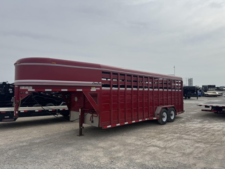 Used 2018 CornPro 22Ft Gooseneck Livestock Trailer available in Arthur, Illinois