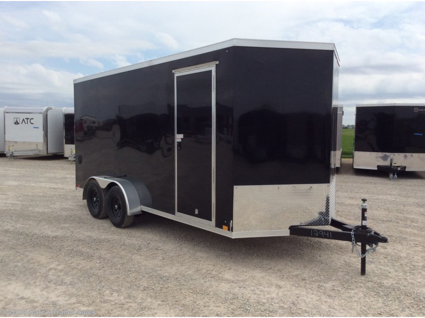 New 2025 Cross Trailers 7X16&apos; Enclosed Cargo Trailer 9990GVWR available in Arthur, Illinois