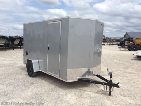 &lt;p&gt;NEW Pace KP7212STSV-030&lt;/p&gt;
&lt;p&gt;6X12&#39; Cargo Enclosed Trailer with 6&quot; Additional Height (78&quot; Interior)&lt;/p&gt;
&lt;p&gt;(1) 3500# Axle de rated to 2990 GVWR&lt;/p&gt;
&lt;p&gt;ST205/75R15 Radial Tires&lt;/p&gt;
&lt;p&gt;24&quot;on center Cross Members on Floor, Walls, and Ceiling&lt;/p&gt;
&lt;p&gt;2&quot; Coupler&lt;/p&gt;
&lt;p&gt;2000# Top Wind Jack&lt;/p&gt;
&lt;p&gt;3/4&quot; Floors&lt;/p&gt;
&lt;p&gt;7/16&quot; Walls&lt;/p&gt;
&lt;p&gt;.030 Exterior Aluminum&lt;/p&gt;
&lt;p&gt;Jeep Style Fender&lt;/p&gt;
&lt;p&gt;1 Piece Aluminum Roof&lt;/p&gt;
&lt;p&gt;Rear Ramp Door&lt;/p&gt;
&lt;p&gt;Side Door&lt;/p&gt;
&lt;p&gt;Sidewall Vents&lt;/p&gt;
&lt;p&gt;LED Lighting&lt;/p&gt;
&lt;p&gt;&amp;nbsp;&lt;/p&gt;
&lt;p&gt;**Please call or email us to verify that this trailer is still for sale**&amp;nbsp; All prices on our website are Cash Prices. Tax, Title, and Licensing fees are not included in the listing price. All out-of-state purchasers must bring cash or a cashier&#39;s check. NO OUT OF STATE CHECKS WILL BE ACCEPTED!! We do NOT accept Credit Cards for payment on trailers! *Contact us for the best Out the Door Price* We offer financing through Sheffield Financial &amp;amp; Trailer Solutions Financial with approved credit on new trailers . Ask us about E-Track installs, D-Ring installs, Ladder Rack installs. Here at Kate&#39;s Trailer Sales we try to have over 400 trailers in stock and for sale at our Arthur IL location. We are a licensed Illinois Trailer Dealer. We also have a fully stocked selection of trailer parts and offer trailer service like wheel bearing, brakes, seals, lighting, wood replacement, panel replacement, welding on steel and aluminum, B&amp;amp;W Gooseneck Hitch installs, E-track installs, D-ring installs,Curt Hitches, Adjustable Hitches, B&amp;amp;W adjustable hitches. We stock Enclosed Cargo Trailers, Horse Trailers, Livestock Trailers, ATV Trailers, UTV Trailers, Dump Trailers, Tiltbed Equipment Trailers, Implement Trailers, Car Haulers, Aluminum Trailers, Utility Trailer, Box Trailer, Used Trailer for sale, Bobcat Trailer, Car Trailer, Race Trailers, Gooseneck Trailer, Gooseneck Enclosed Trailers, Gooseneck Dump Trailer, Hydraulic Dovetail Trailers, Low-Pro Trailers, Enclosed Car Trailers, Construction Trailers, Craft Trailers, Tool Trailers, Deckover Trailers, Farm Trailers, Seed Trailers, Skid Loader Trailer, Scissor Lift Trailers, Forklift Trailers, Motorcycle Trailers, Slingshot Trailer, Aluminum Cargo Trailers, Engineered I-Beam Gooseneck Trailers, Buggy Haulers, Jeep Trailers, SXS Trailer, Pipetop Trailer, Spring Loaded Gate Trailers, Trailer to haul my Golf-Cart, Pintle Trailer, Backhoe Trailer, Landscape Trailer, Lawn Care Trailer.&amp;nbsp; We are centrally located between Chicago IL, Indianapolis IN, St Louis MO, Effingham IL, Champaign IL, Decatur IL, Springfield IL, Rockford IL,Peoria IL , Bloomington IL, Mount Vernon IL, Teutopolis IL, Decatur IL, Litchfield IL, Danville IL. We are a dealer for Aluma Aluminum Trailers, Cross Enclosed Cargo Trailers, Load Trail Trailers, Midsota Trailers, Nova Trailers by Midsota, Pace Trailers, Lamar Trailers, Rice Trailers, Sundowner Trailers, ATC Trailers, H&amp;amp;H Trailers, Horizon Trailers, Delta Livestock Trailers, Delta Horse Trailers.&lt;/p&gt;