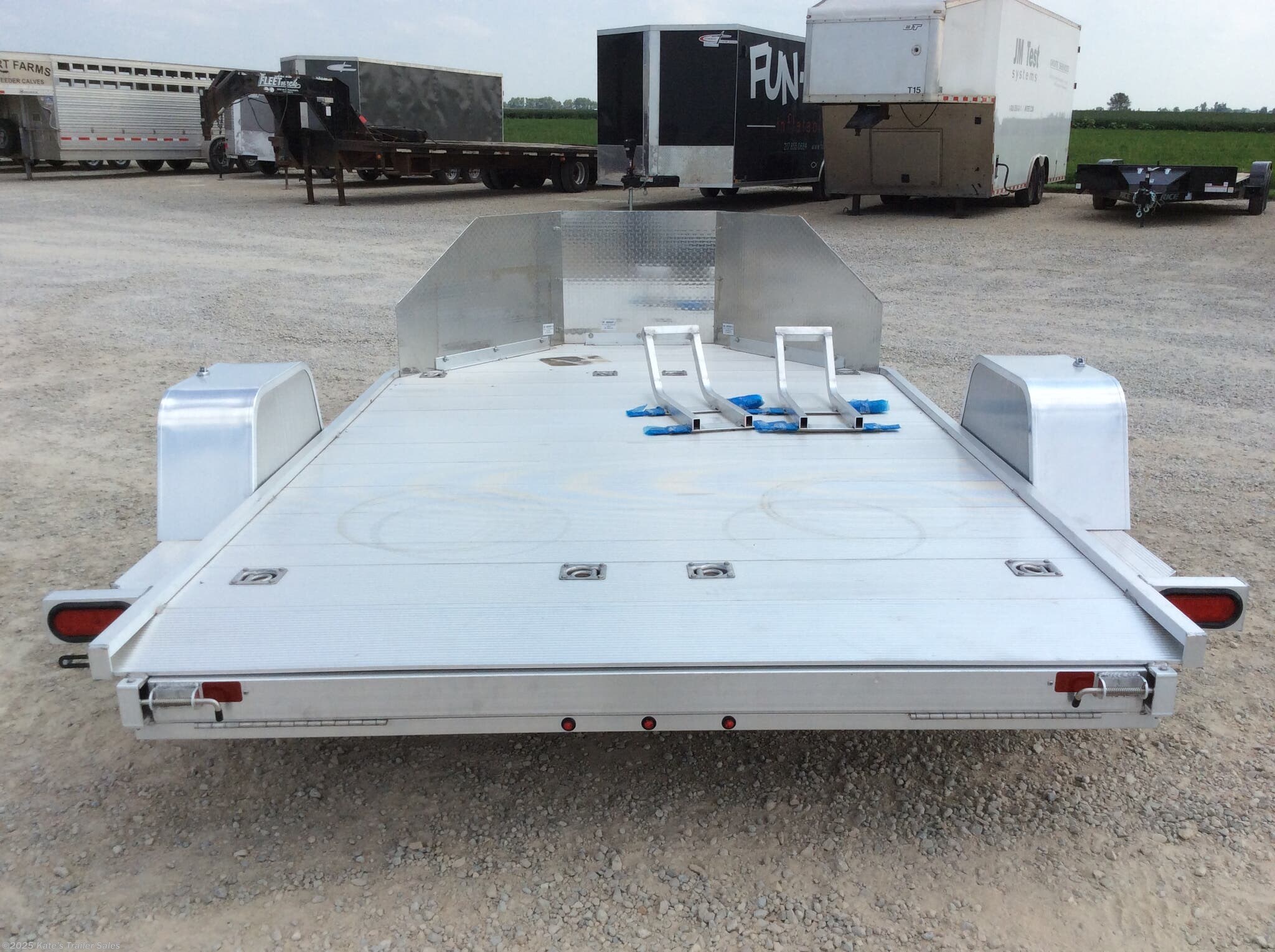 6x11 Motorcycle Trailer for sale | New Aluma MC210 (2) Motorcycle ...