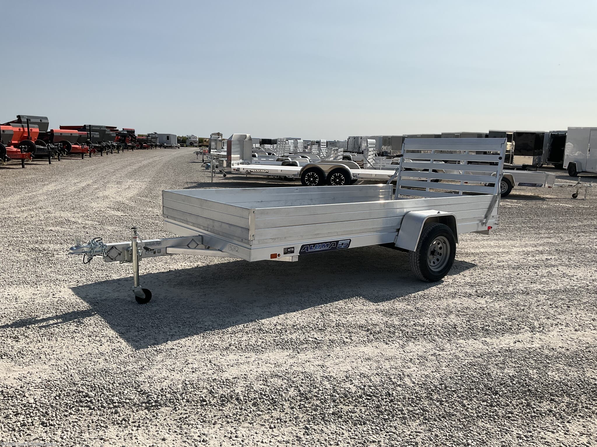2025 Aluma 6812H-ESA-S-TG 68X12 ALUMINUM UTILITY ESA MODEL