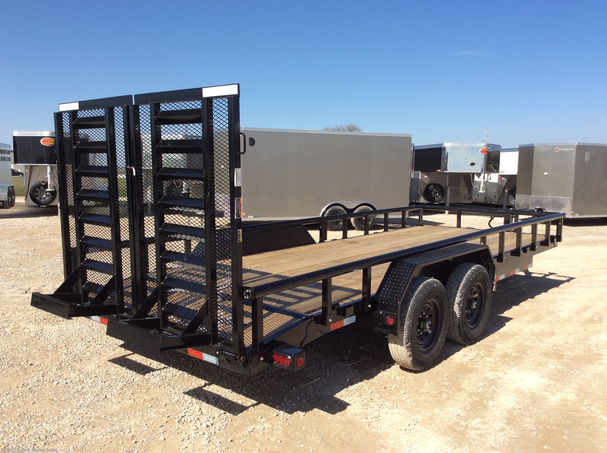 6x20 Equipment Trailer for sale New Load Trail 83X20' Equipment