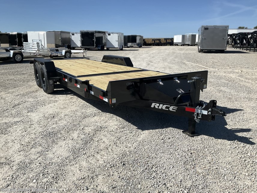Trailer For Rice 2025 Rice Trailers 82x22' 14K TIlt Trailer w/ Toolbox