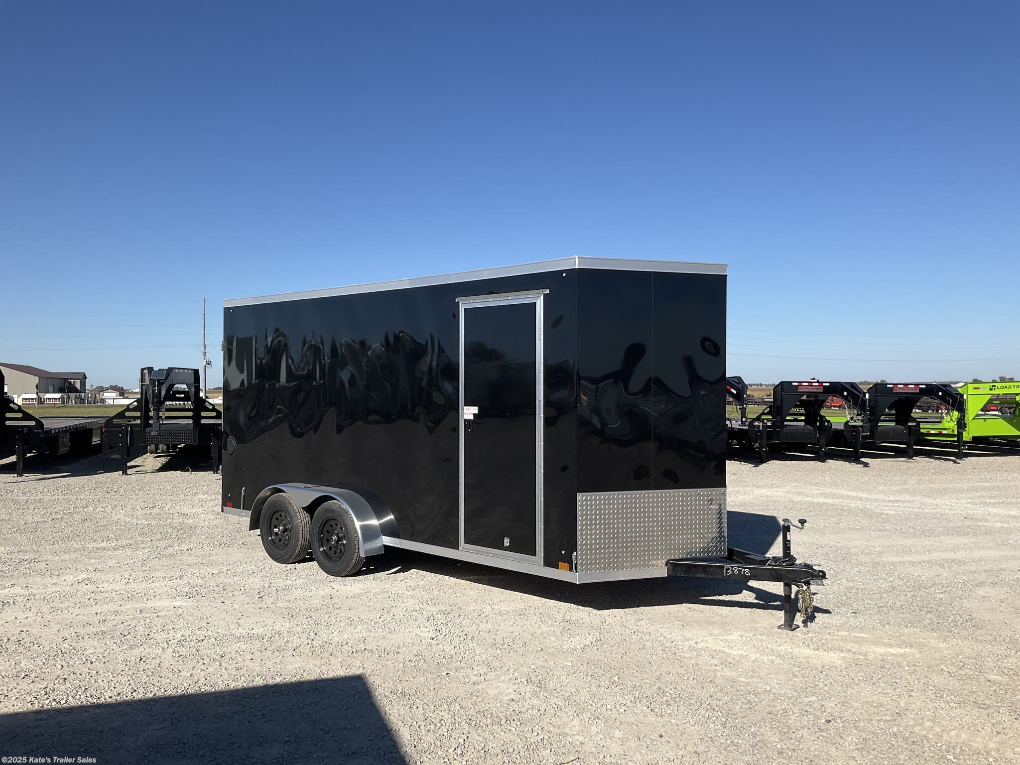 7x16 Cargo Trailer for sale New Cross Trailers 7X16' Enclosed Cargo