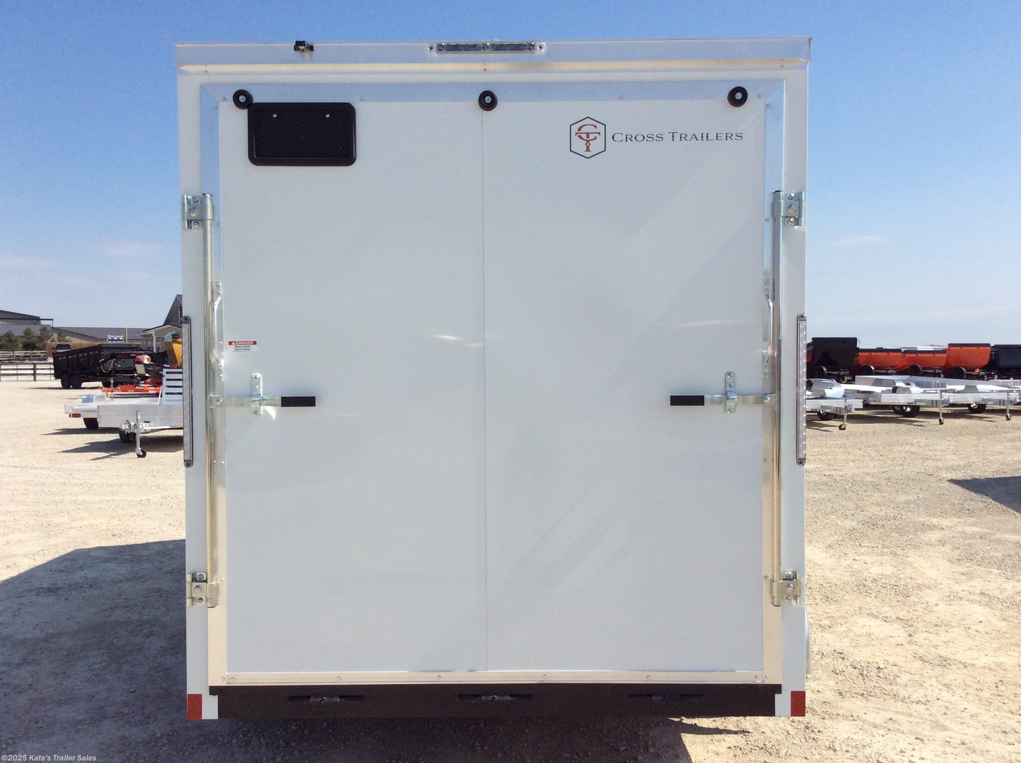 7x14 Cargo Trailer for sale New Cross Trailers 7X14' Enclosed Cargo