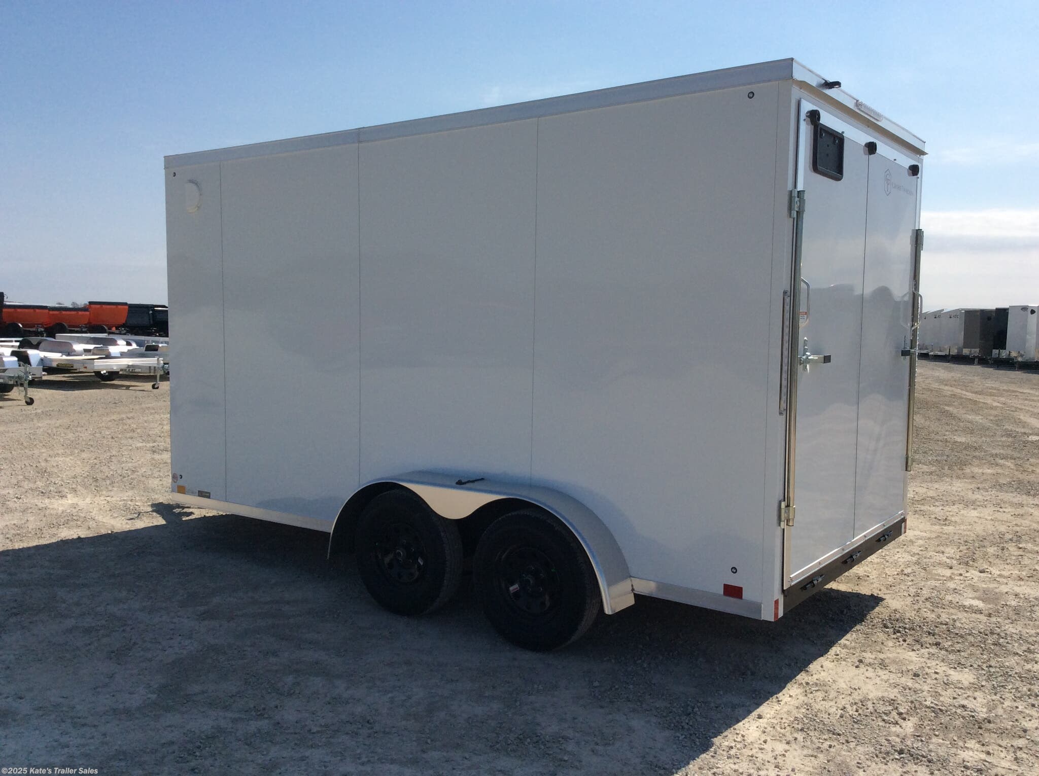 7x14 Cargo Trailer for sale New Cross Trailers 7X14' Enclosed Cargo
