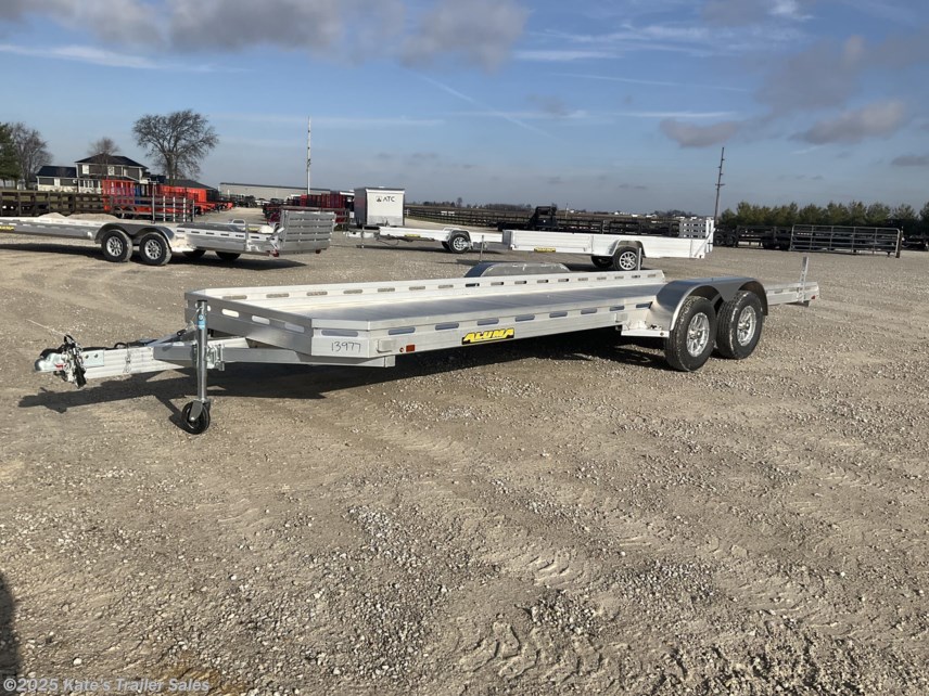 New 2025 Aluma 7822TA Aluminum 22 Ft Utility Trailer/ Slide Out Ramps available in Arthur, Illinois
