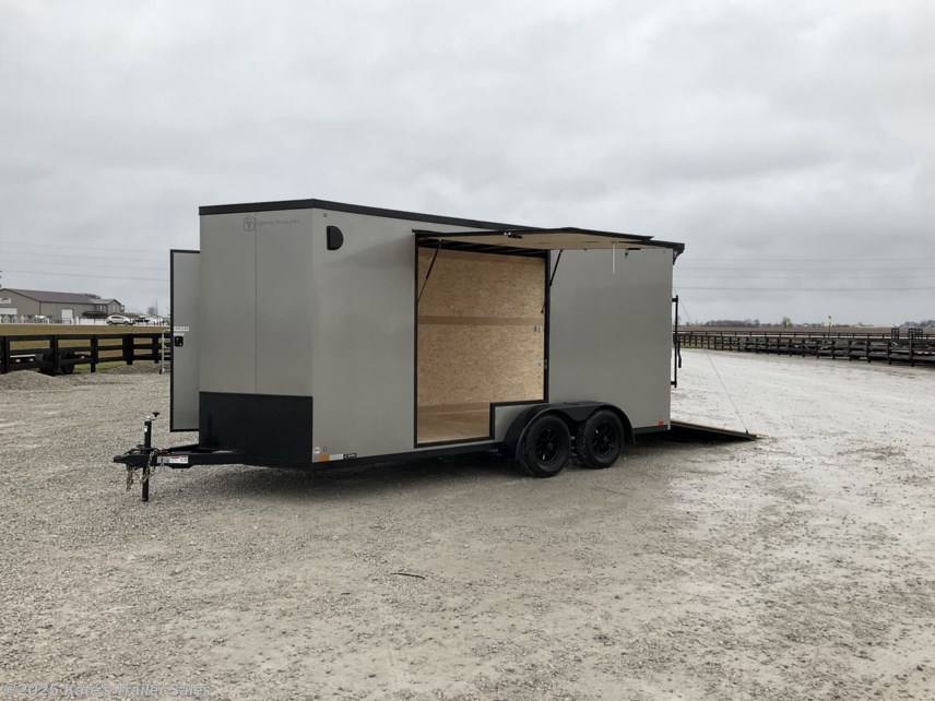 New 2025 Cross Trailers 7X16&apos; Enclosed Cargo Trailer 12&quot;+Tall/Sidewinder available in Arthur, Illinois