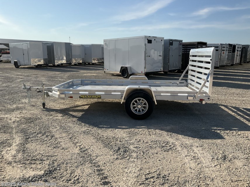New 2026 Aluma 7712H 12&apos; Utility Aluminum Trailer available in Arthur, Illinois