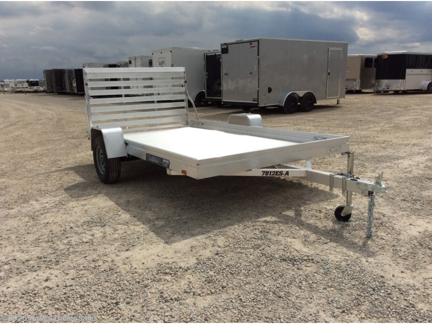 New 2026 Aluma 7812ESA 12&apos; 2990 LB Aluminum Utility Trailer available in Arthur, Illinois