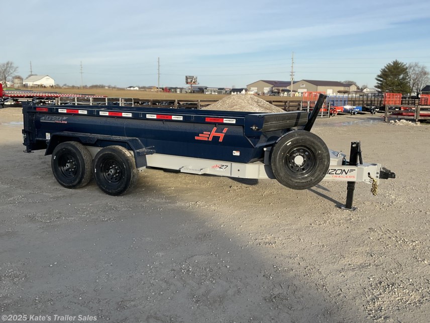 New 2025 Horizon 83x14 15K GVWR DUMP TRAILER 7GA FLOOR available in Arthur, Illinois