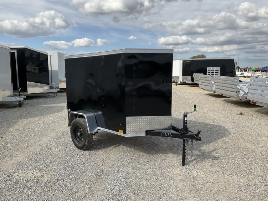 New 2025 Cross Trailers 4X6&apos; Enclosed Cargo Box Trailer (Beta Series) available in Arthur, Illinois