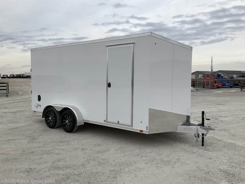 New 2025 ATC 7X16&apos; Enclosed Cargo Trailer 12&quot;+Tall available in Arthur, Illinois