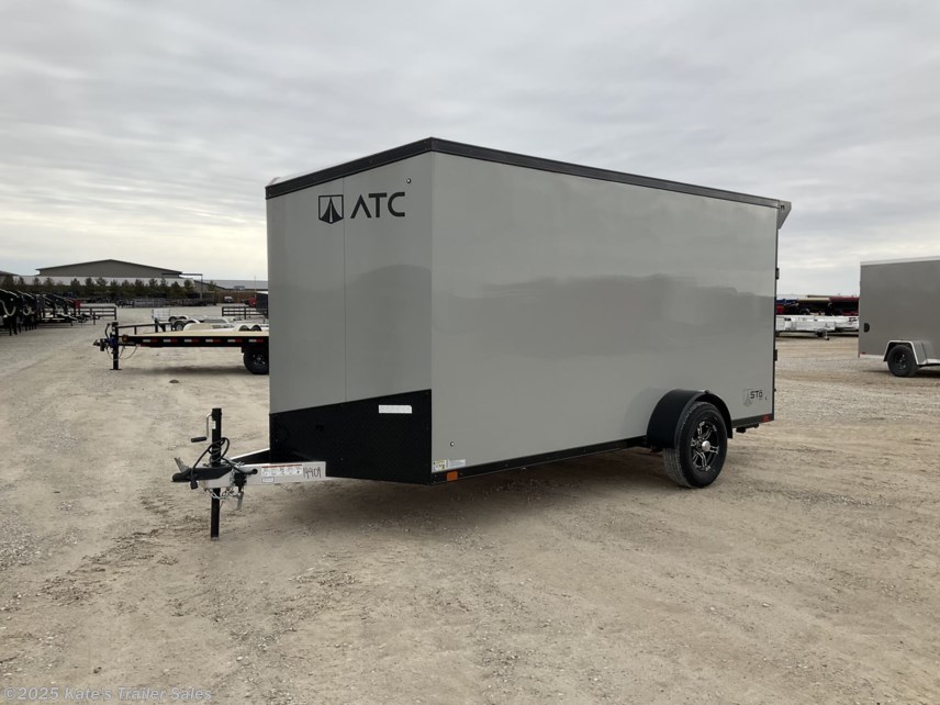 New 2024 ATC STO350 6.7x14 Enclosed Cargo Trailer +6&quot; Tall available in Arthur, Illinois