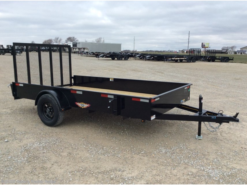 New 2025 H&H 12&apos; Utility Trailer 76X12 Solid Sides available in Arthur, Illinois